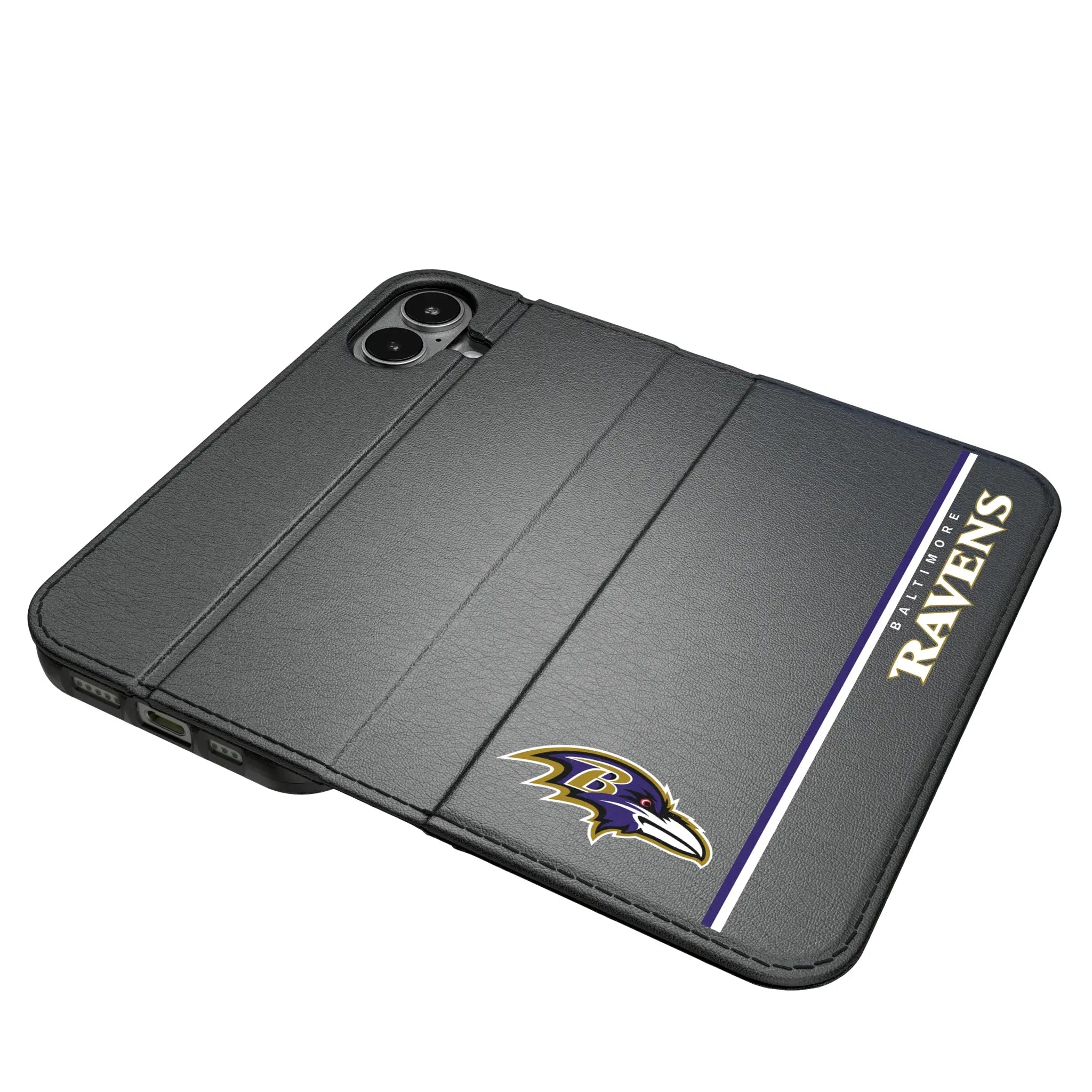 Baltimore Ravens Sidebar iPhone Folio Phone Case for Apple iPhone#Device_iPhone 17