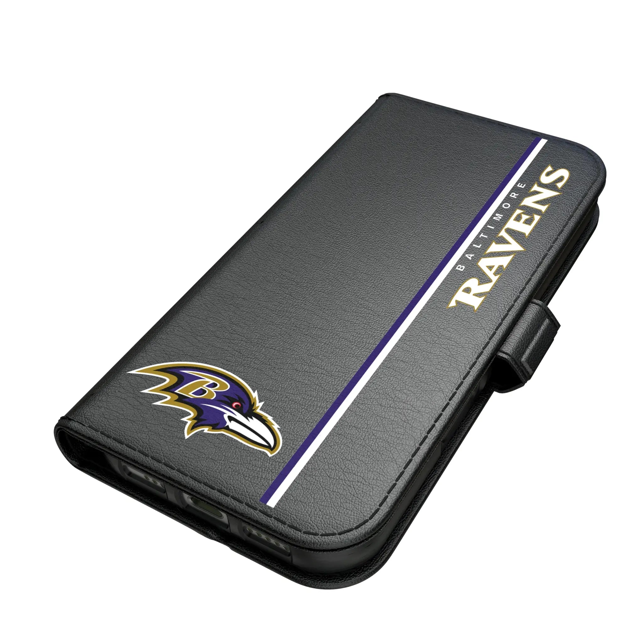 Baltimore Ravens Sidebar iPhone Folio Phone Case for Apple iPhone#Device_iPhone 17 Pro