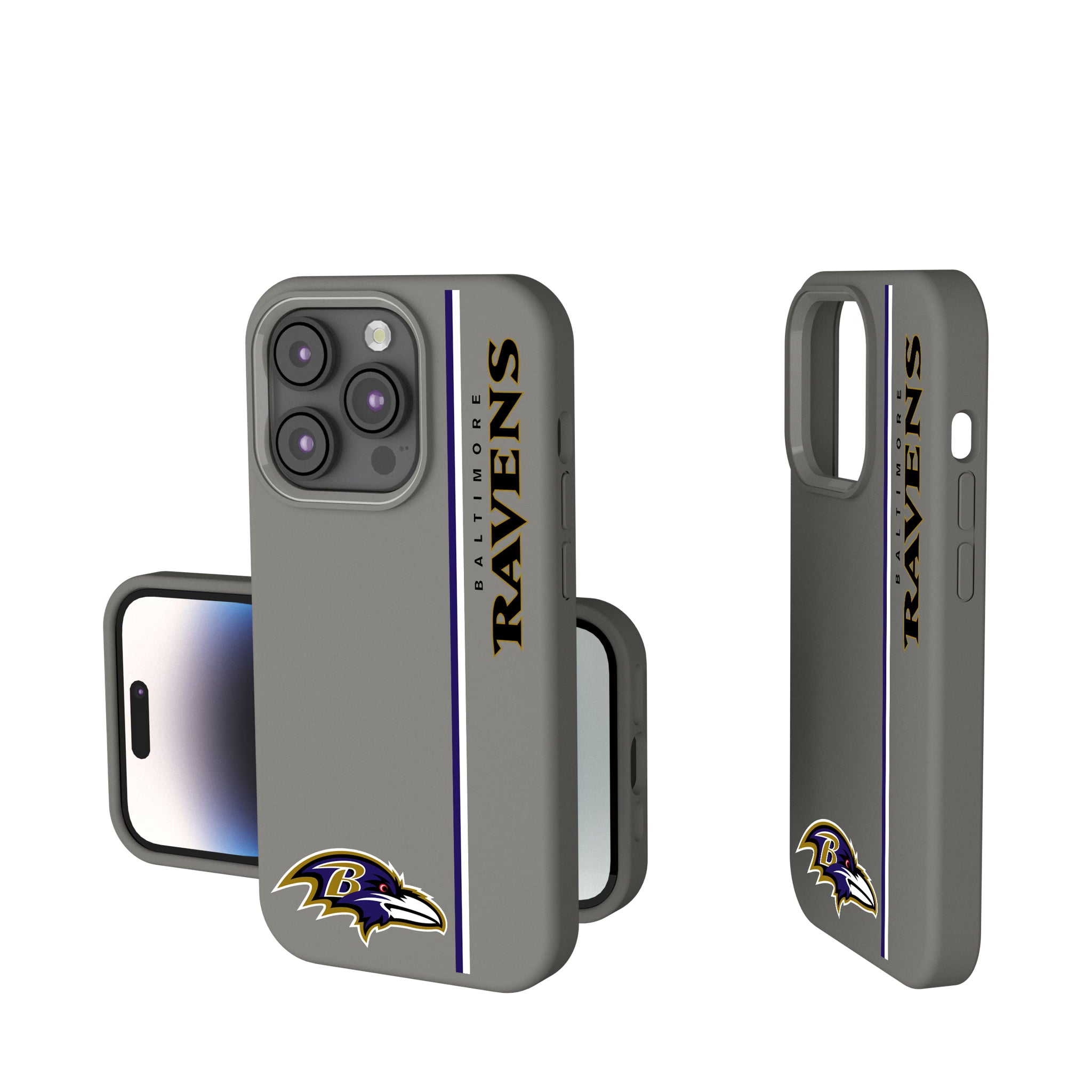 Baltimore Ravens Sidebar iPhone Soft Touch Phone Case for Apple iPhone