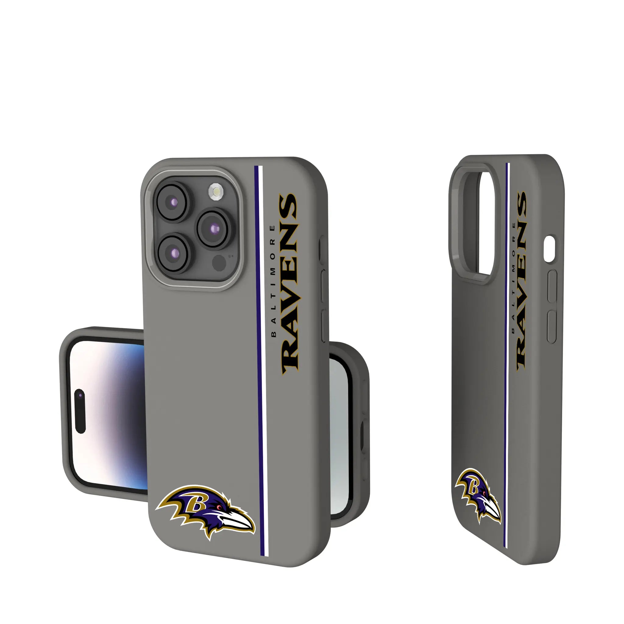 Baltimore Ravens Sidebar iPhone Soft Touch Phone Case for Apple iPhone