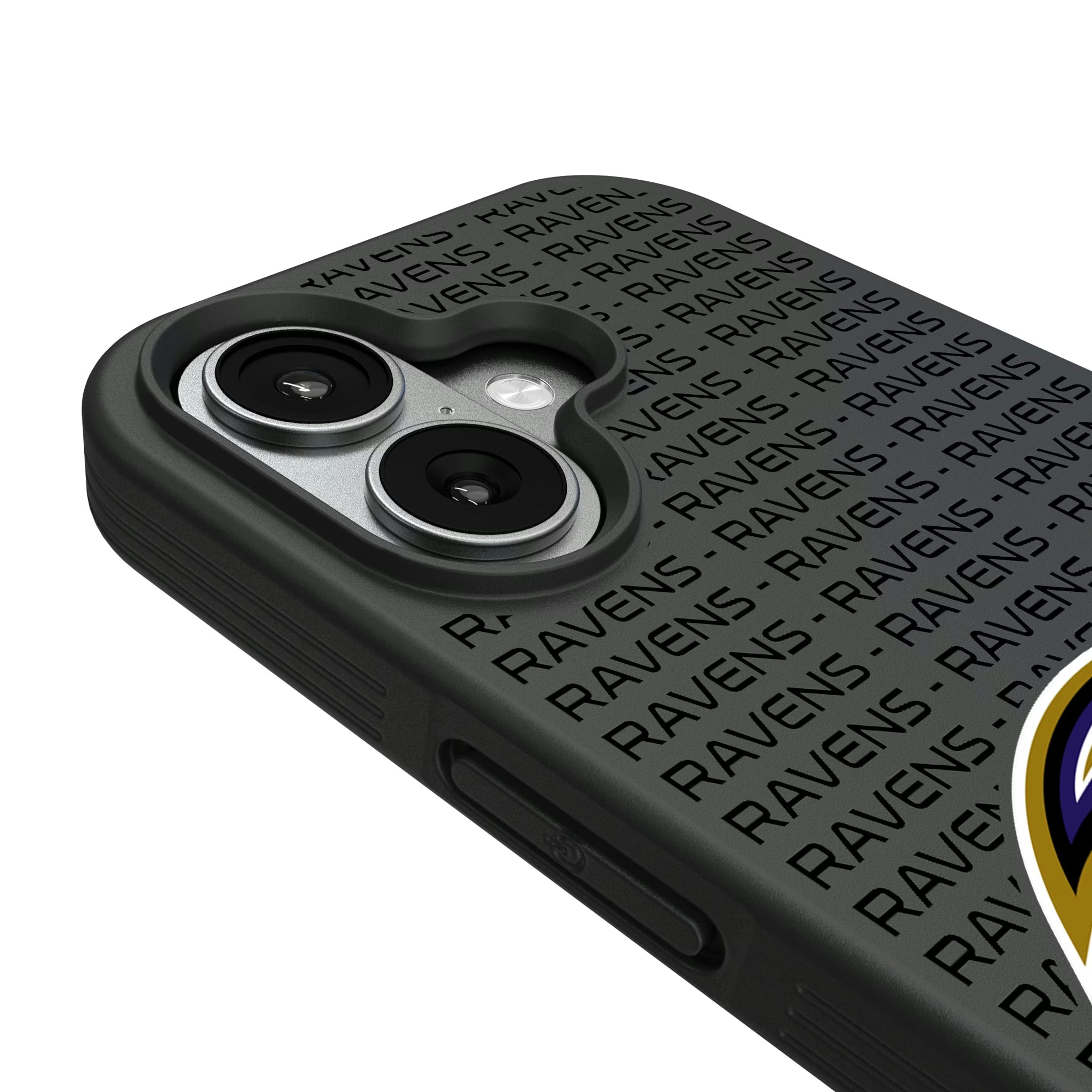 Baltimore Ravens Text Backdrop iPhone Bump Phone Case for Apple iPhone - Detail#Device_iPhone 17