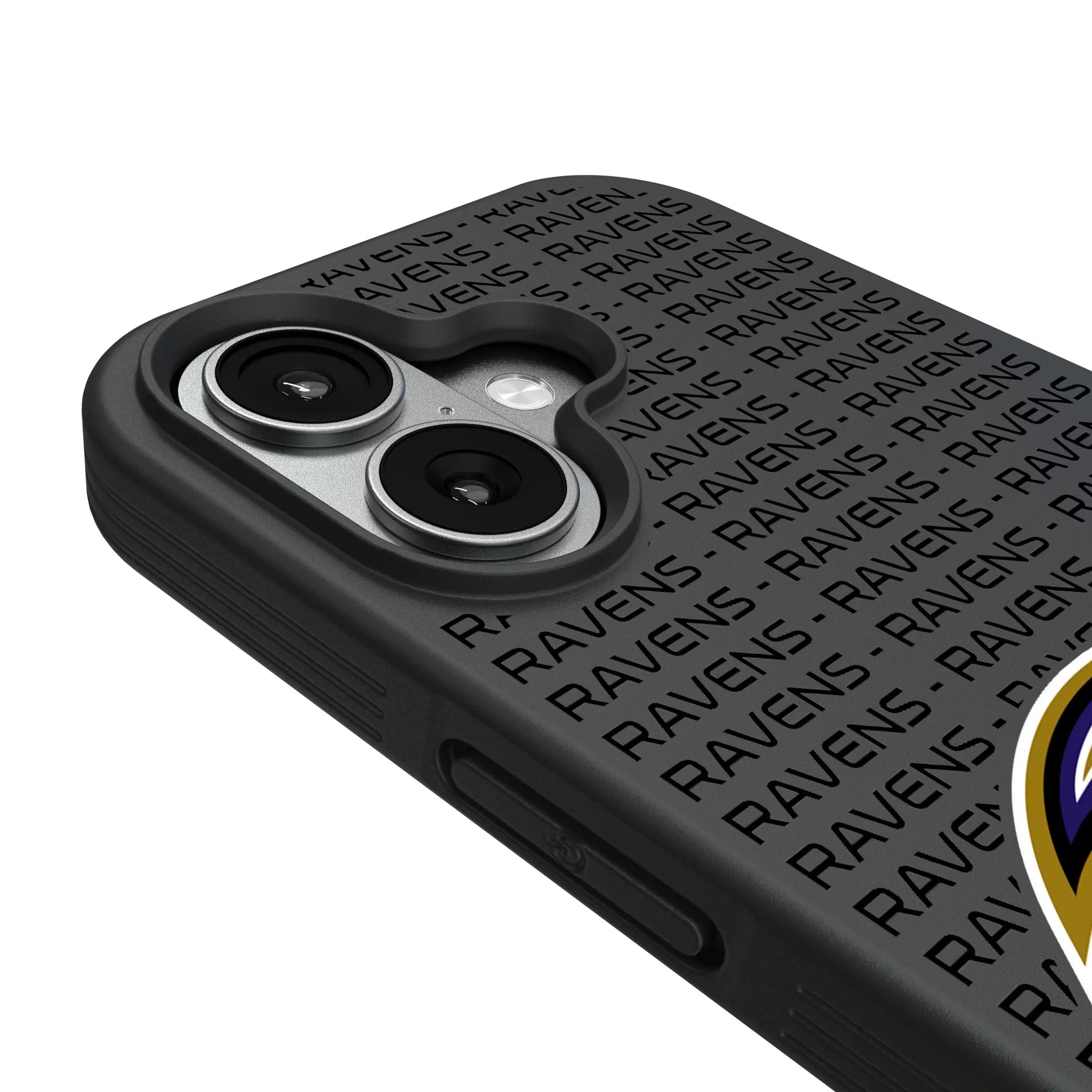 Baltimore Ravens Text Backdrop iPhone Bump Phone Case for Apple iPhone - Detail#Device_iPhone 17