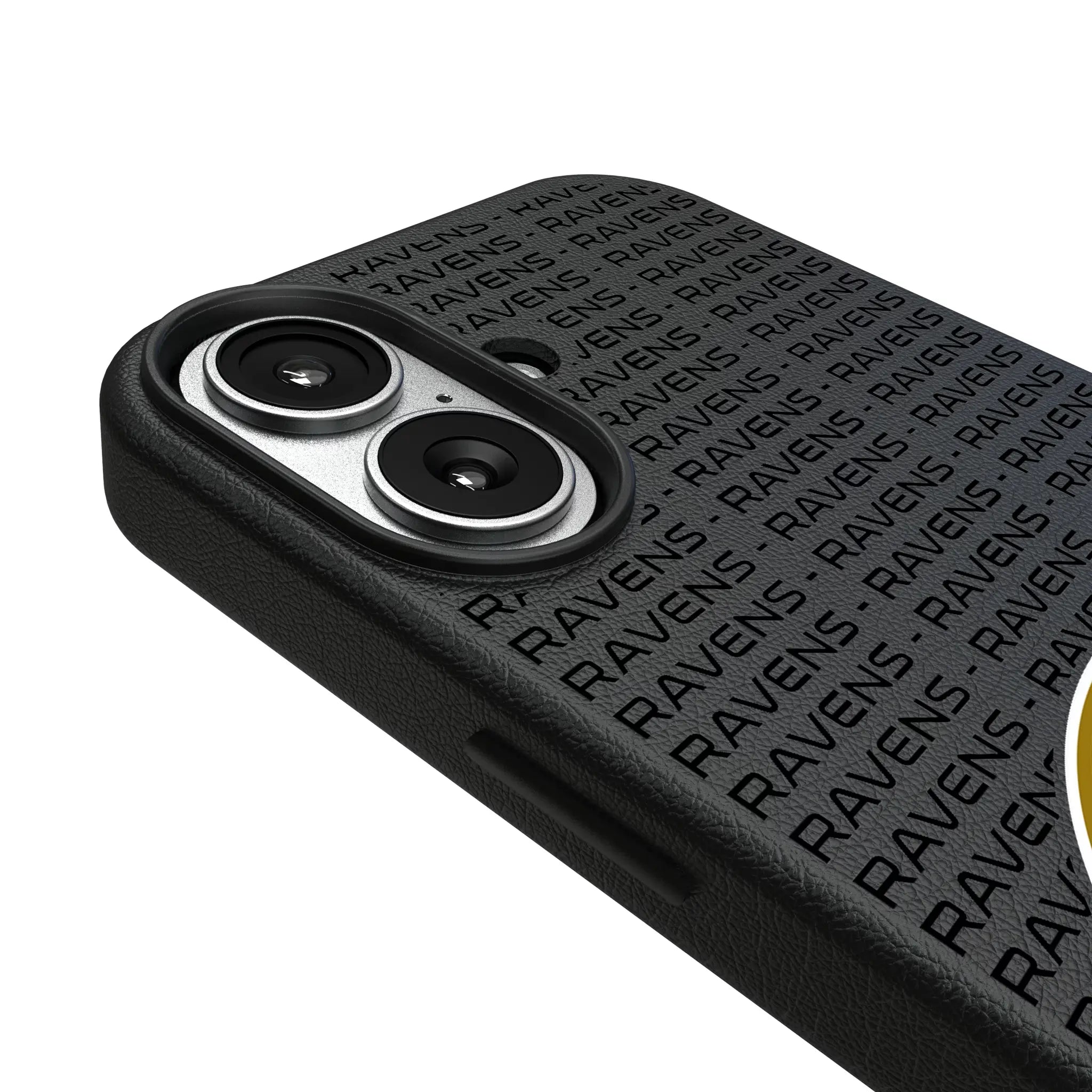 Baltimore Ravens Text Backdrop iPhone MagSafe Compatible Phone Case for Apple iPhone - Detail#Device_iPhone 17