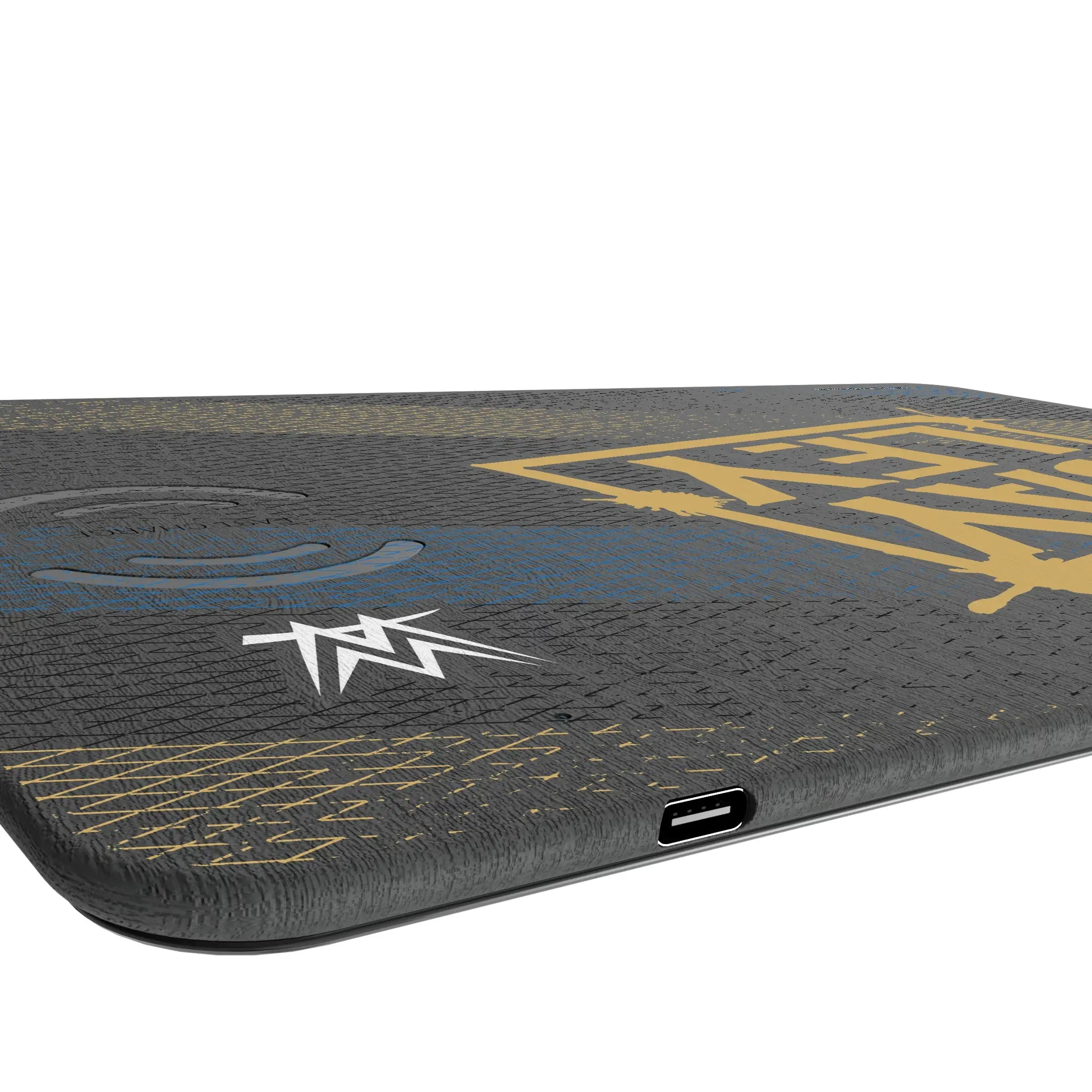 Bayley Steel 15-Watt Wireless Charger and Mouse Pad