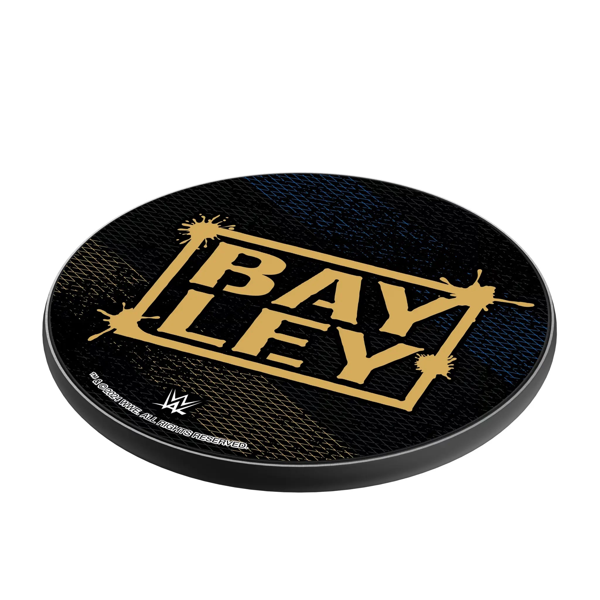 Bayley Steel 15-Watt Wireless Charger - Isometric View
