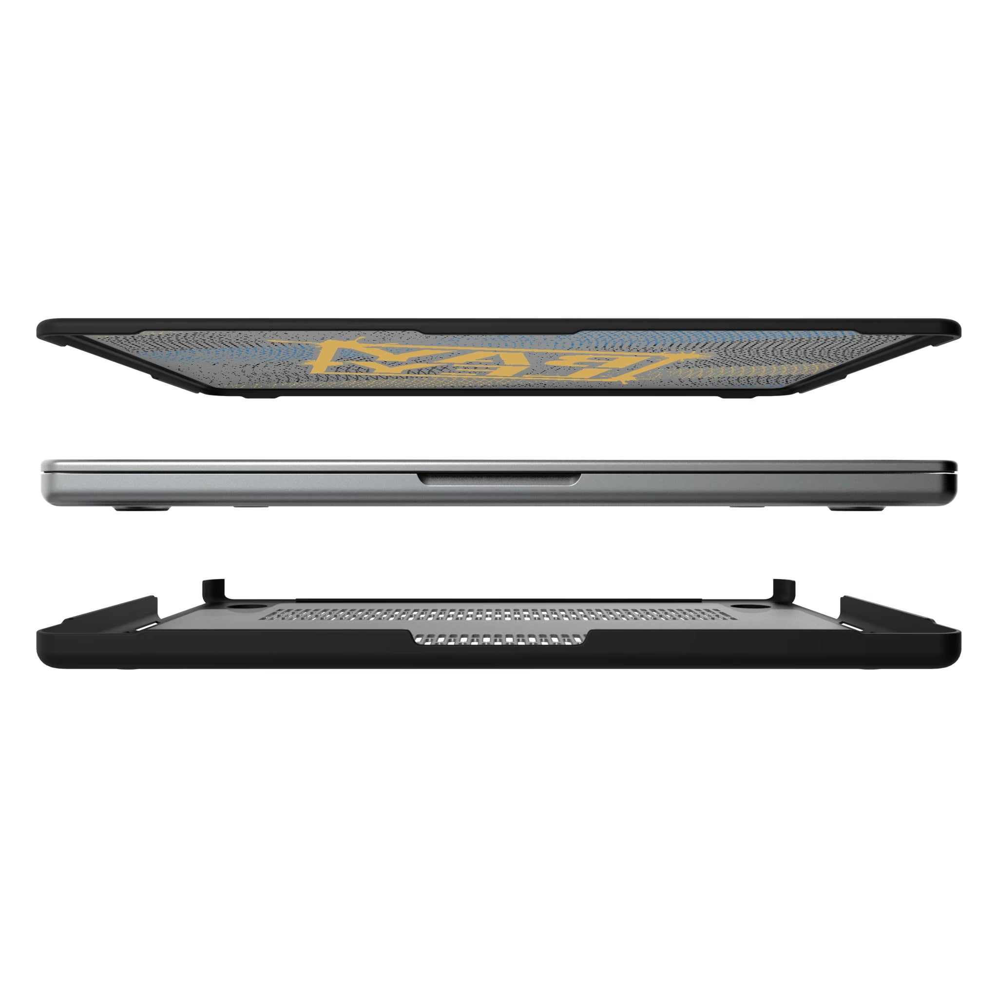 Bayley Steel MacBook Laptop Case for Apple MacBook#Device_MacBook Pro (14-inch, 2021) / MacBook Pro (14-inch, 2023) / MacBook Pro (14-inch, 2024)