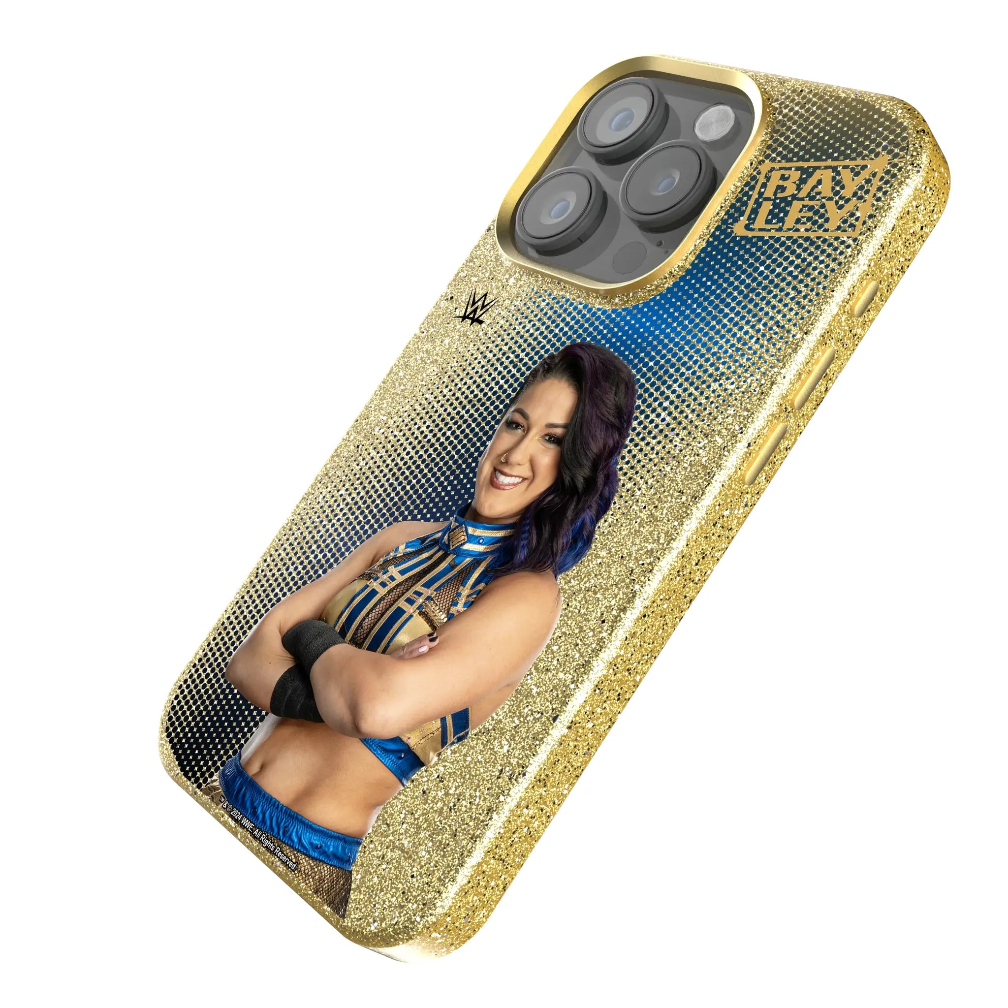 Bayley Superstar iPhone Bling Phone Case for Apple iPhone - Isometric View
