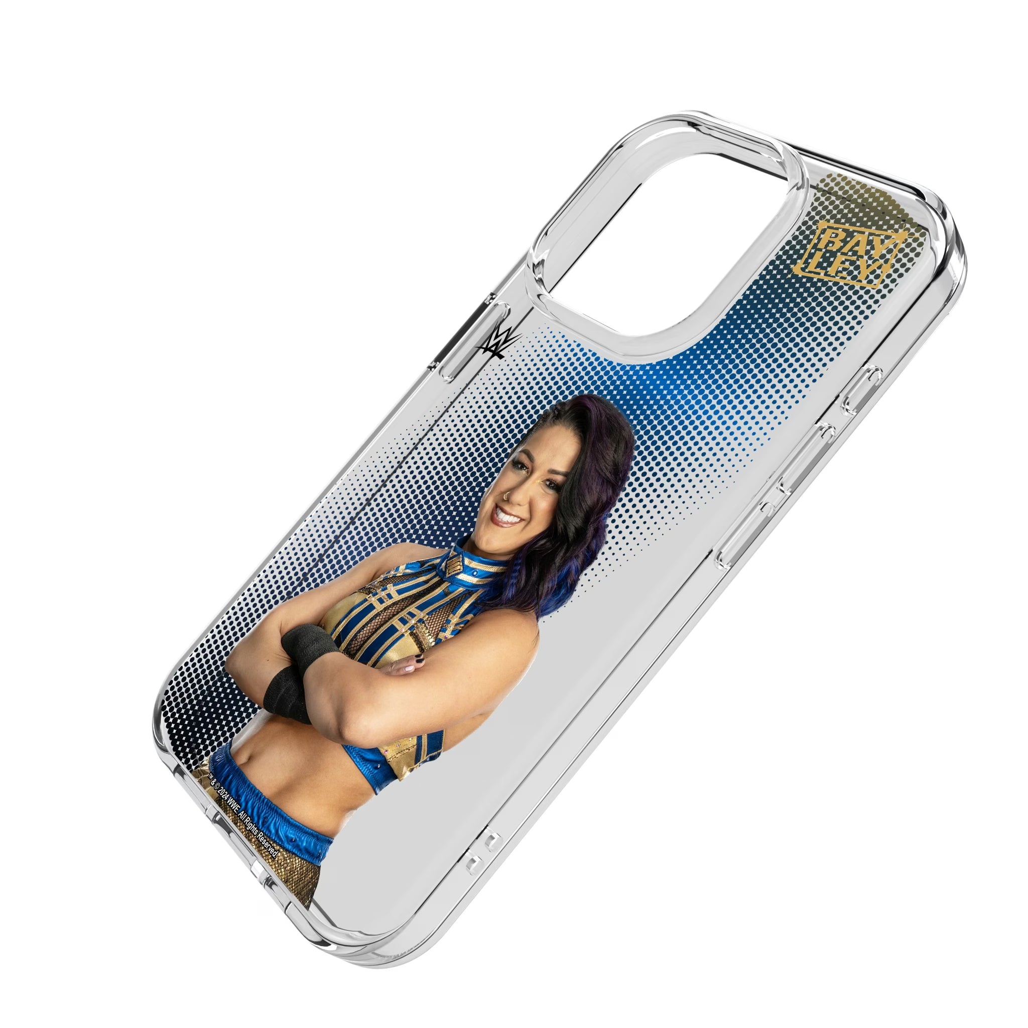Bayley Superstar iPhone Clear Phone Case for Apple iPhone - Isometric View