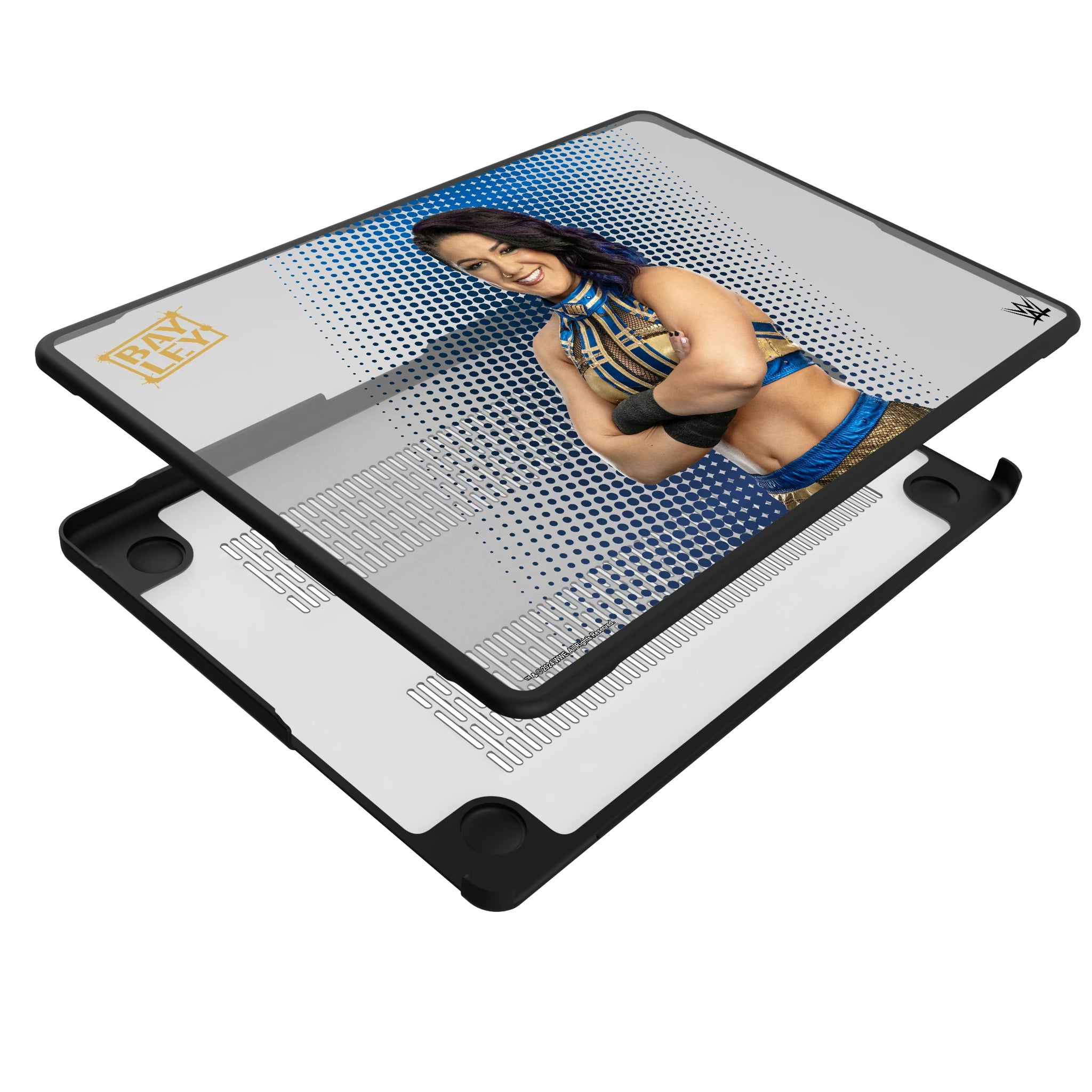 Bayley Superstar MacBook Laptop Case for Apple MacBook - Isometric View#Device_MacBook Pro (14-inch, 2021) / MacBook Pro (14-inch, 2023) / MacBook Pro (14-inch, 2024)