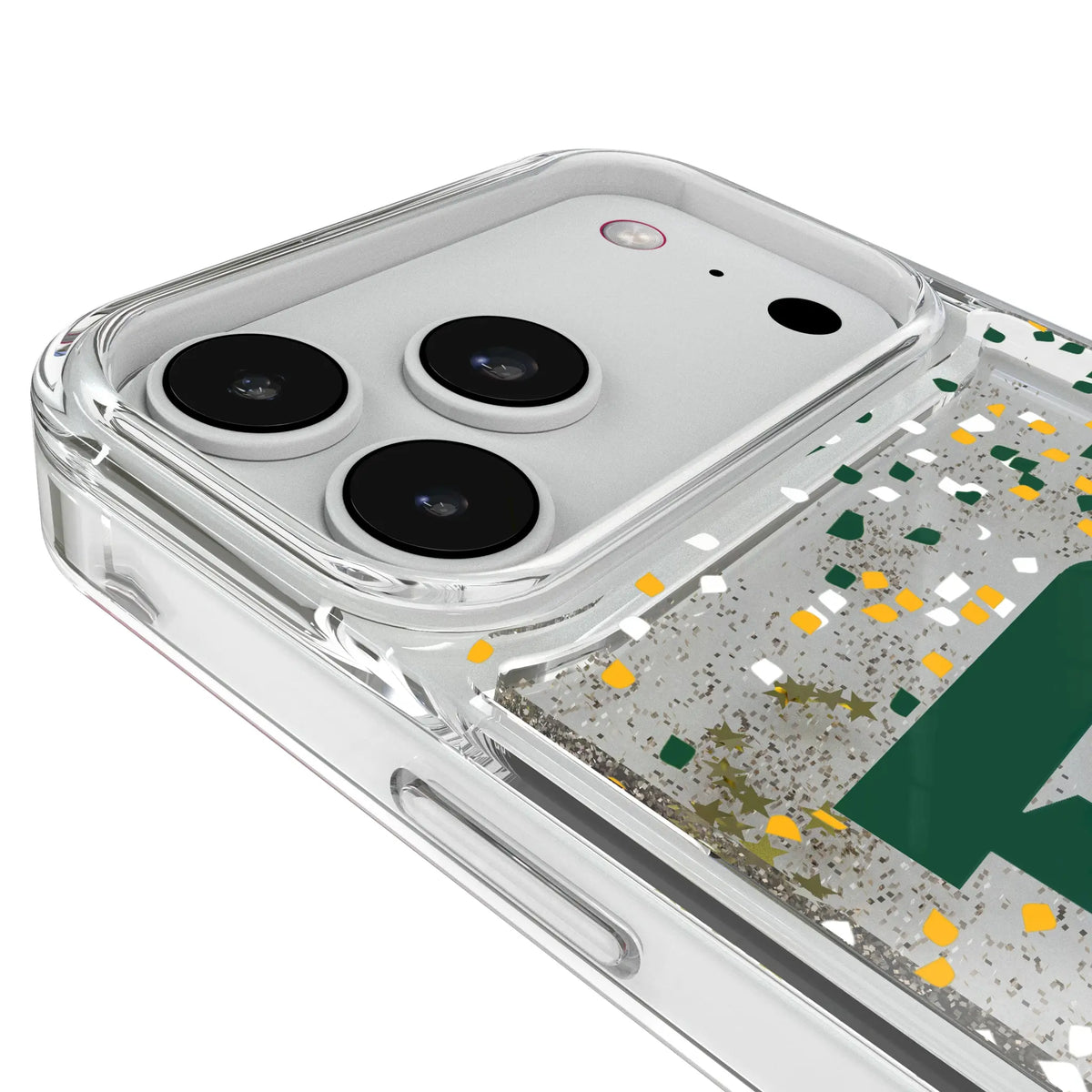 Baylor University Bears Confetti iPhone Glitter Phone Case for Apple iPhone - Detail#Device_iPhone 18 Pro Max