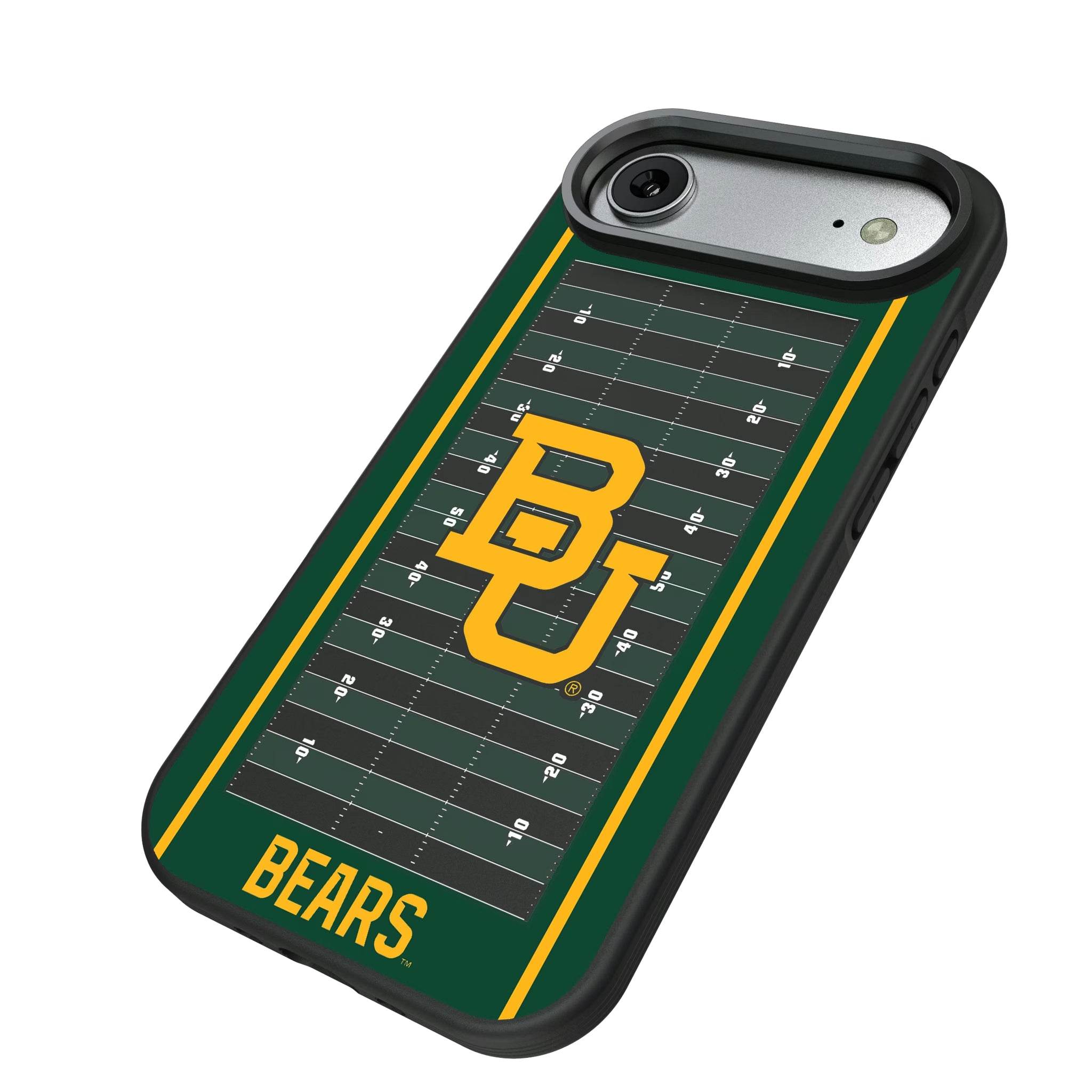 Baylor University Bears Field iPhone Bump Phone Case for Apple iPhone - Isometric View#Device_iPhone Air