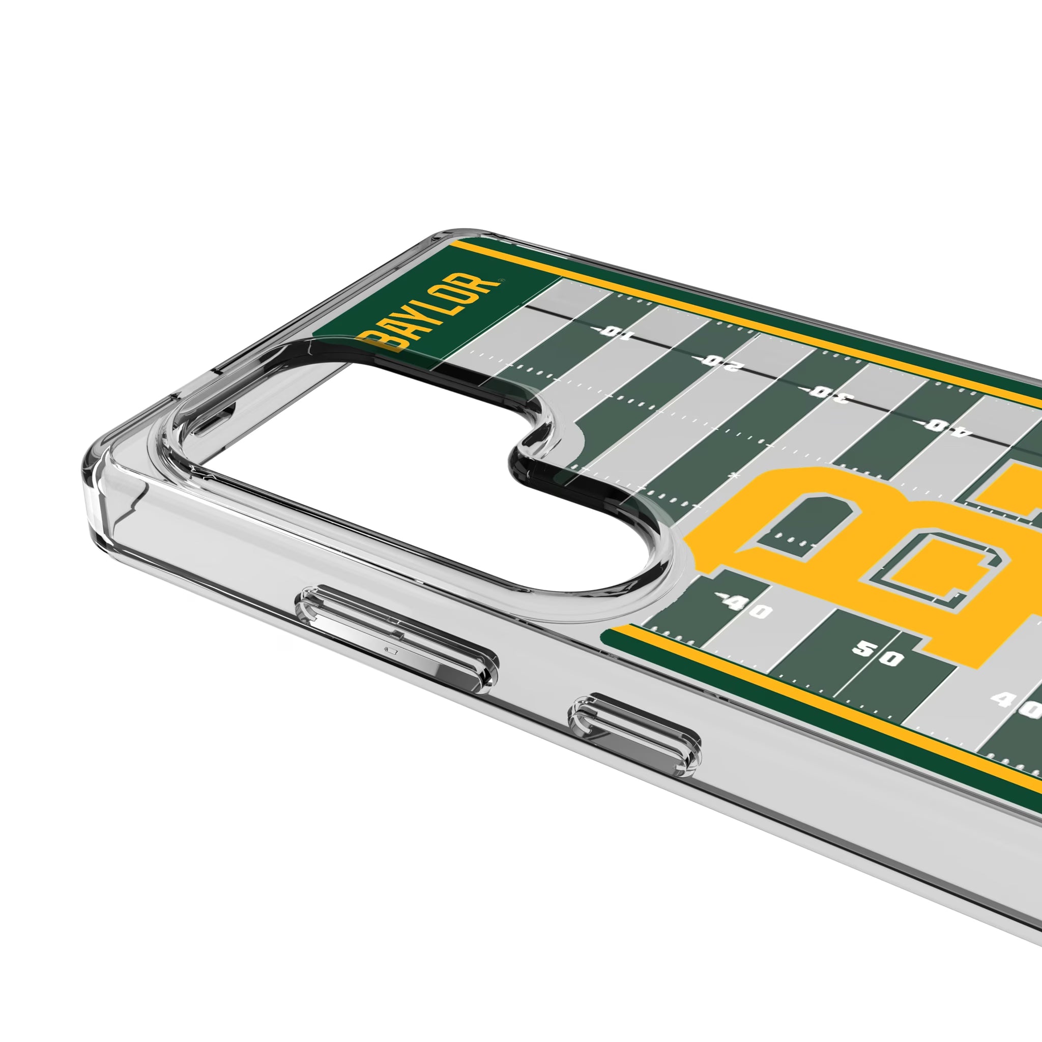 Baylor University Bears Field Galaxy Clear Phone Case for Samsung Galaxy - Detail