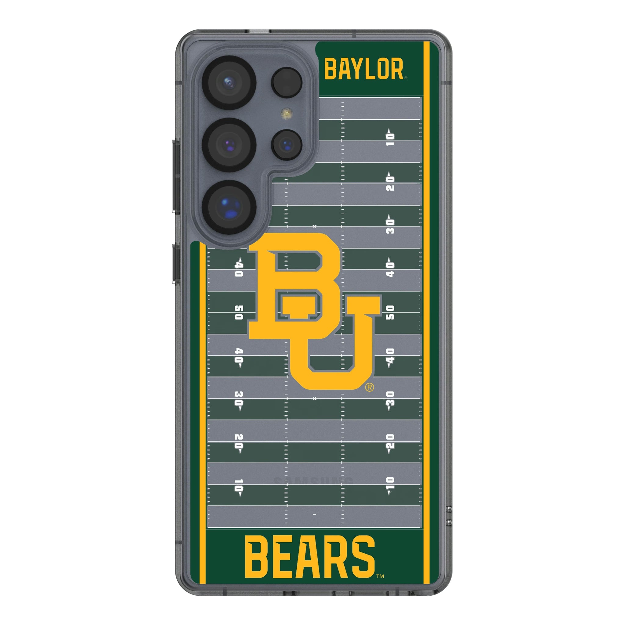 Baylor University Bears Field Galaxy Clear Phone Case for Samsung Galaxy