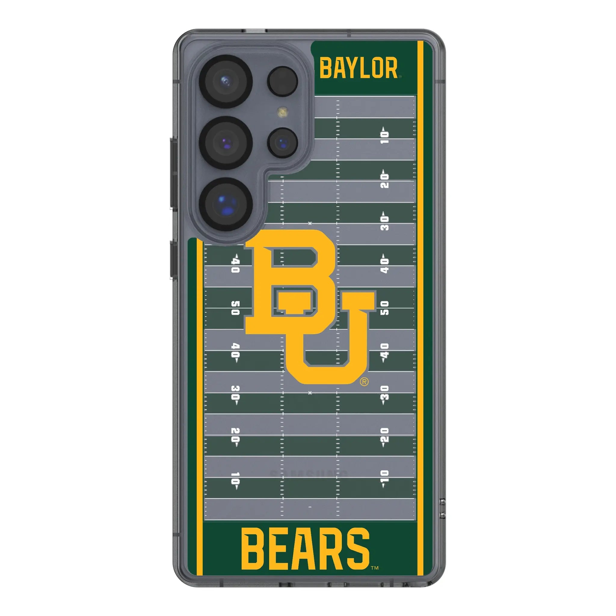 Baylor University Bears Field Galaxy Clear Phone Case for Samsung Galaxy#Device_Galaxy S25 Ultra