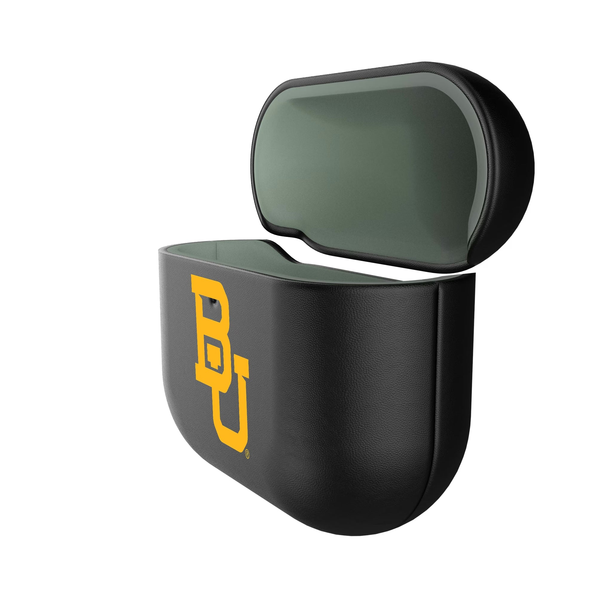 Baylor University Bears Insignia AirPods AirPod Case Cover - Isometric View#Device_AirPods 4