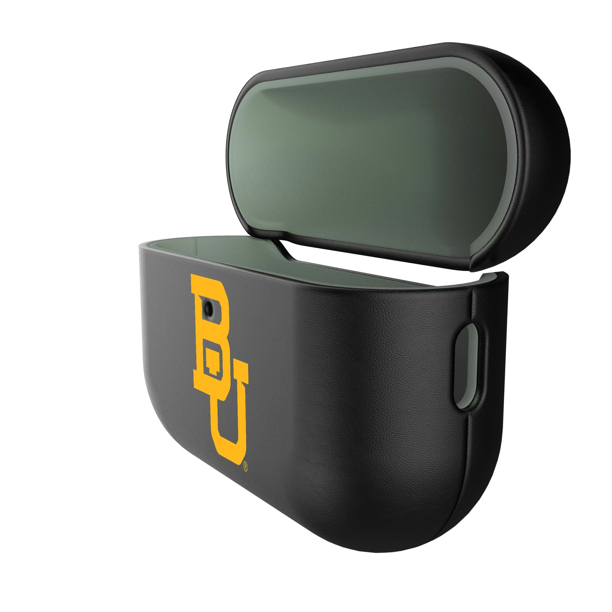 Baylor University Bears Insignia AirPods AirPod Case Cover - Isometric View#Device_AirPods Pro 3