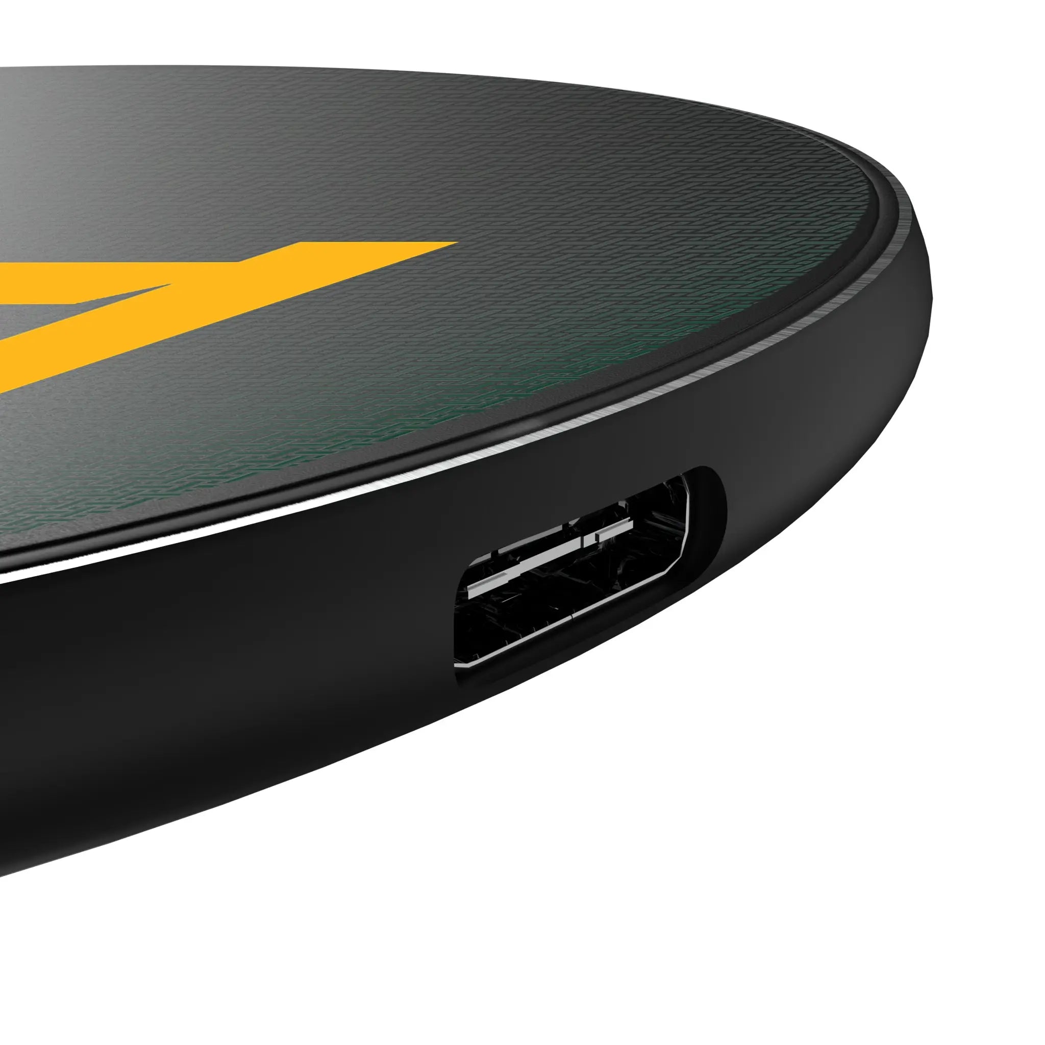 Baylor University Bears Linen 15-Watt Wireless Charger - Detail