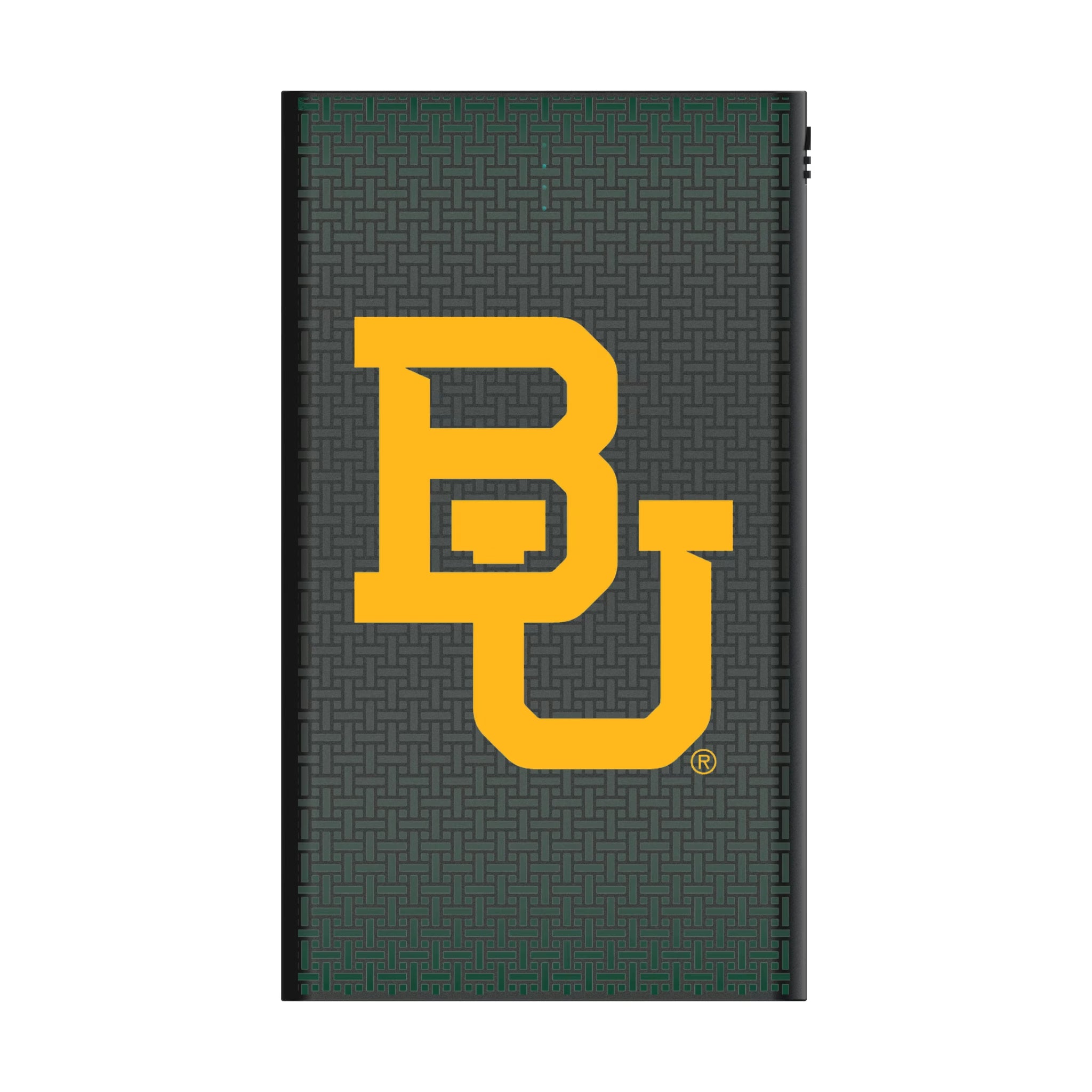 Baylor University Bears Linen 5000mAh Flat Powerbank