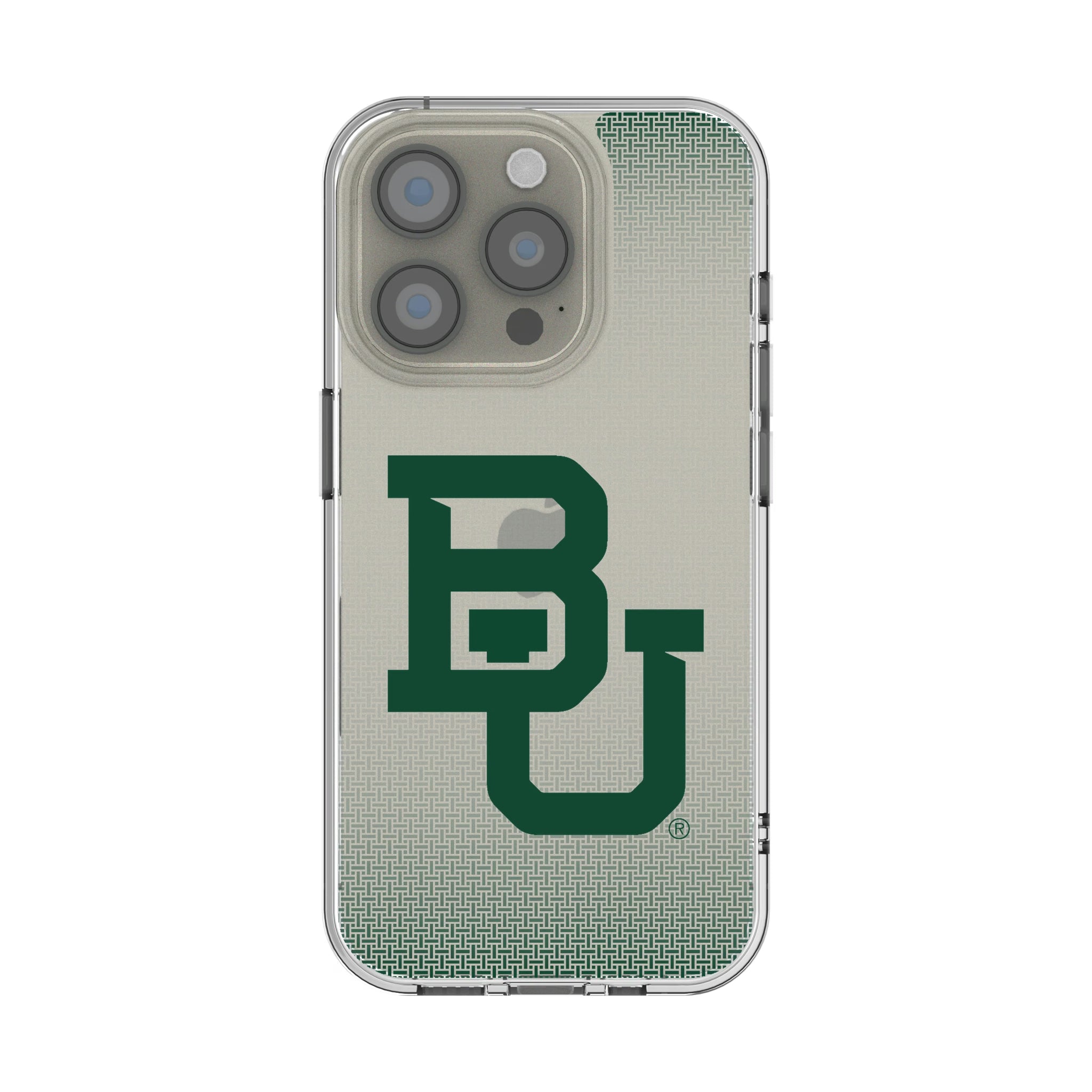Baylor University Bears Linen iPhone Clear Phone Case for Apple iPhone