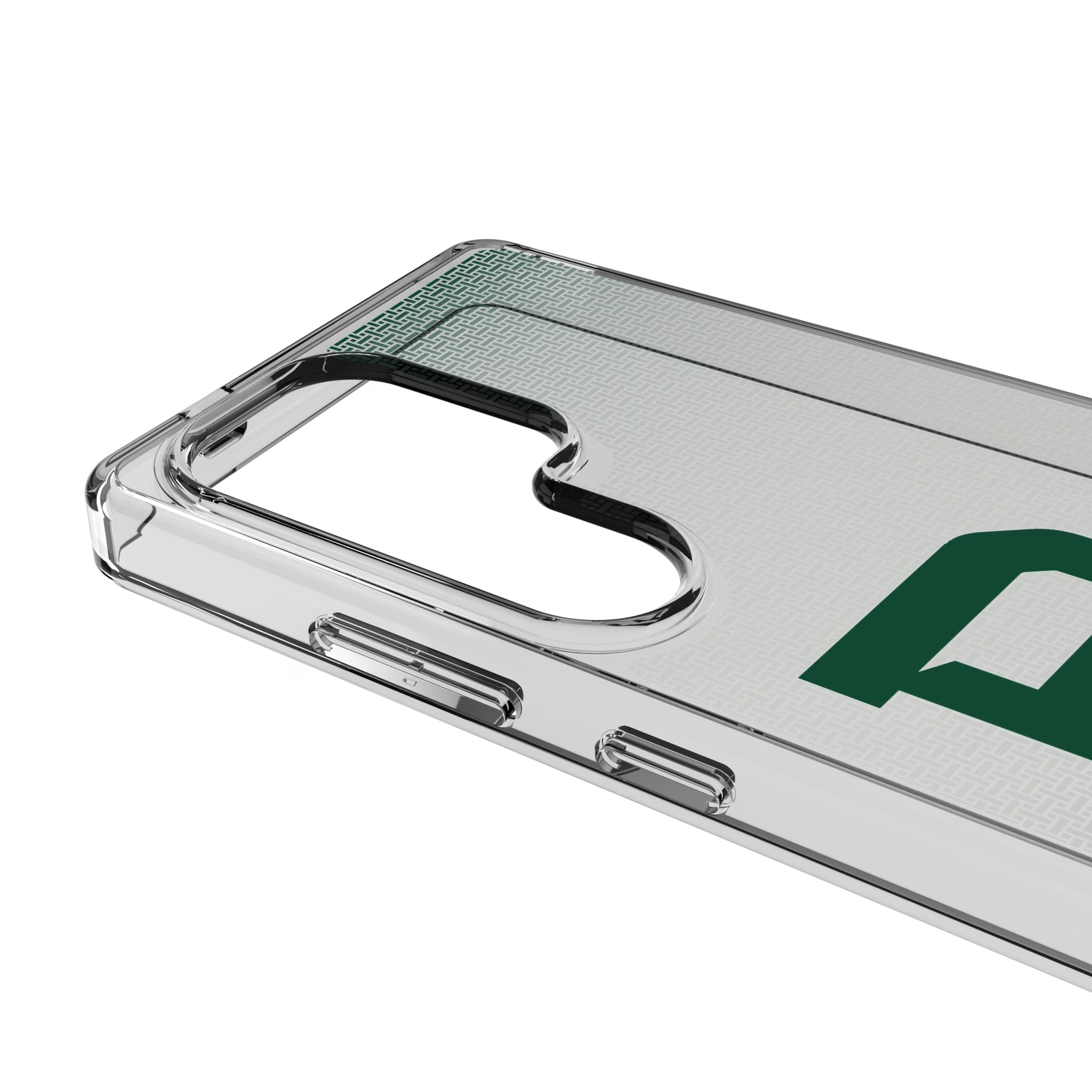 Baylor University Bears Linen Galaxy Clear Phone Case for Samsung Galaxy - Detail