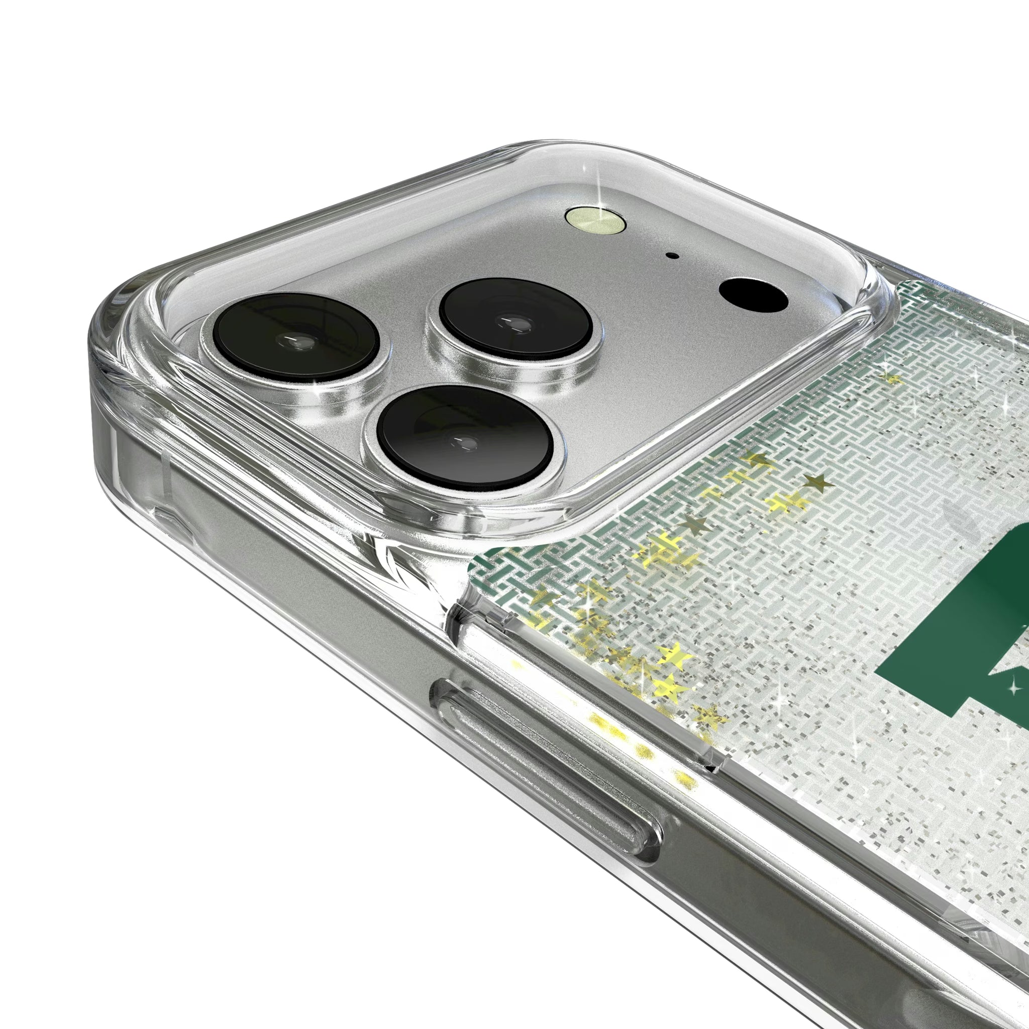 Baylor University Bears Linen iPhone Glitter Phone Case for Apple iPhone - Detail