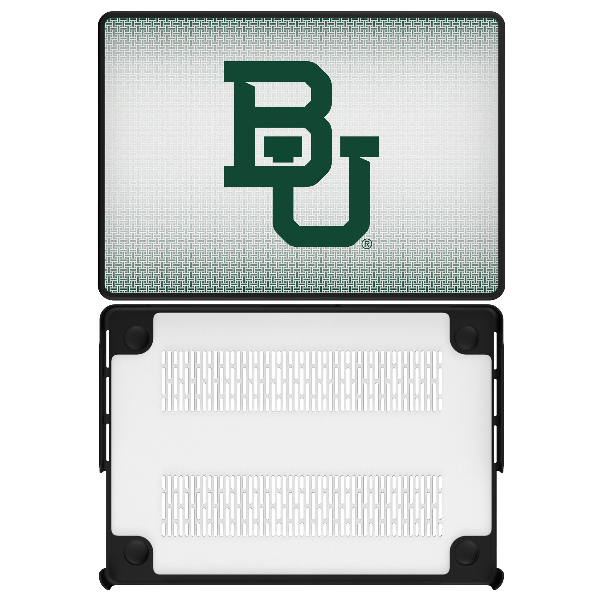 Baylor University Bears Linen MacBook Laptop Case for Apple MacBook#Device_MacBook Pro (14-inch, 2021) / MacBook Pro (14-inch, 2023) / MacBook Pro (14-inch, 2024)