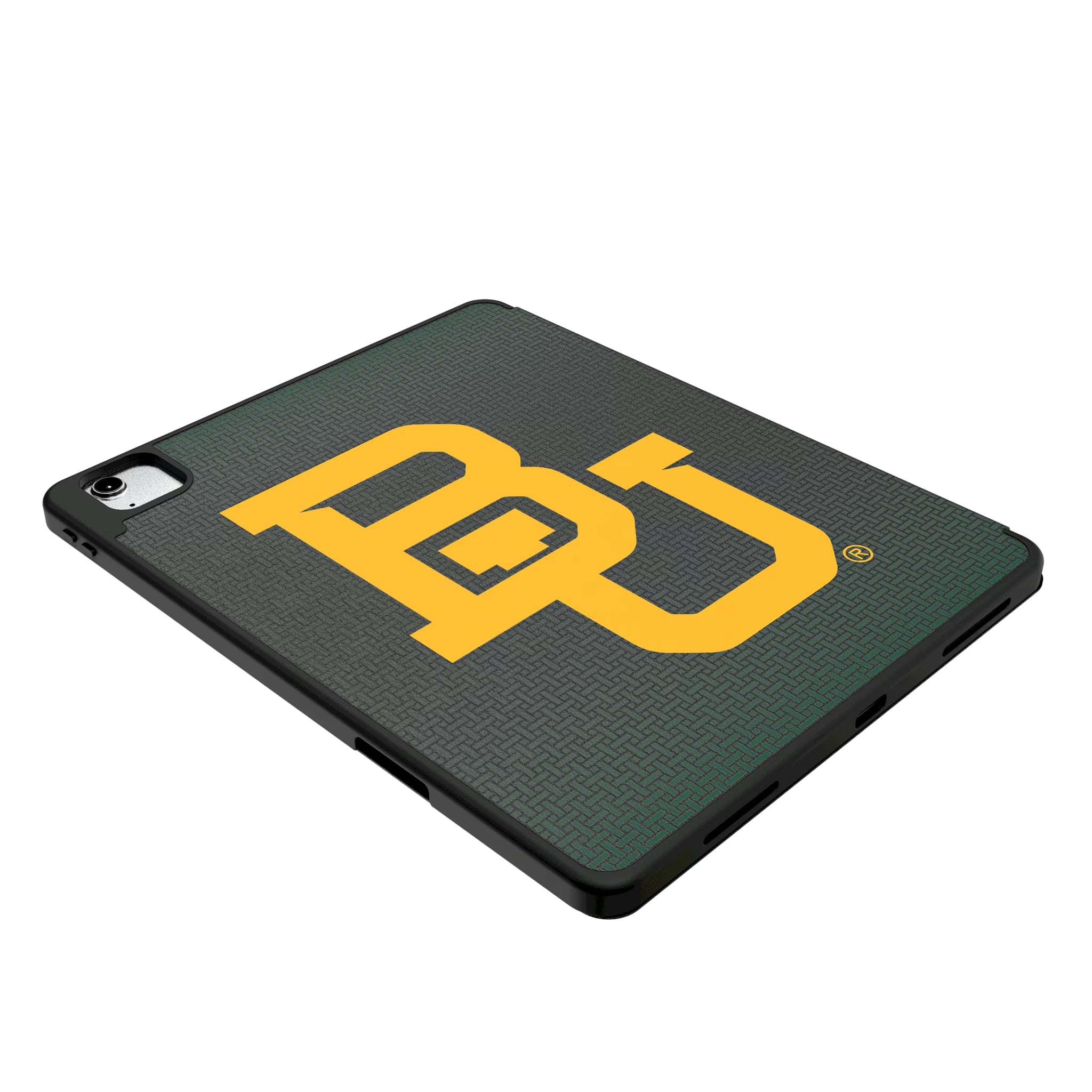 Baylor University Bears Linen iPad Tablet Case for Apple iPad - Isometric View