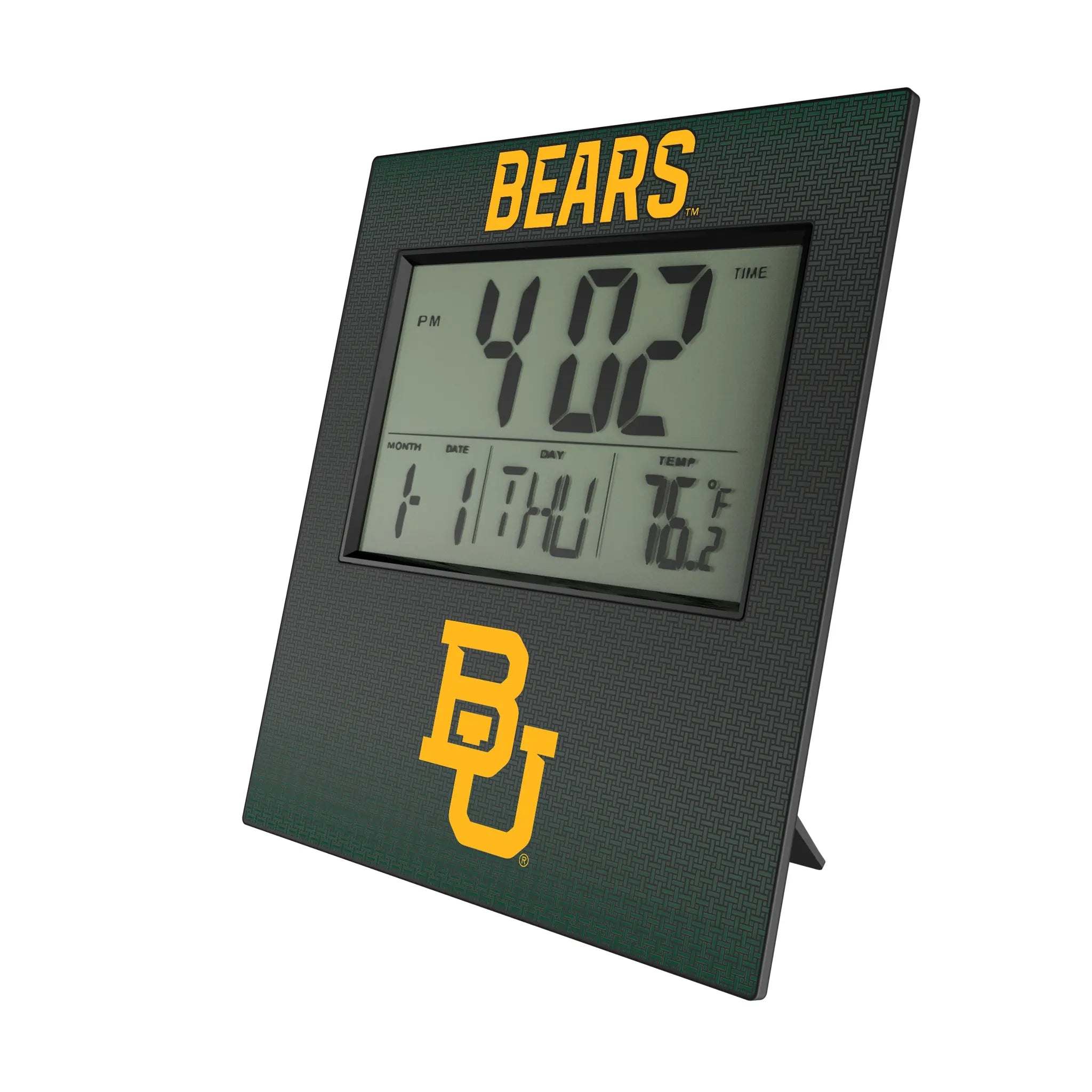 Baylor University Bears Linen Wall Clock