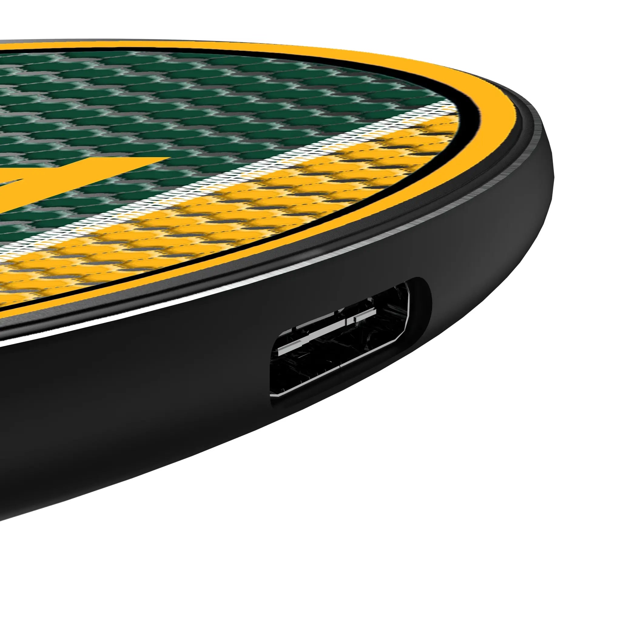 Baylor University Bears Mesh 15-Watt Wireless Charger - Detail