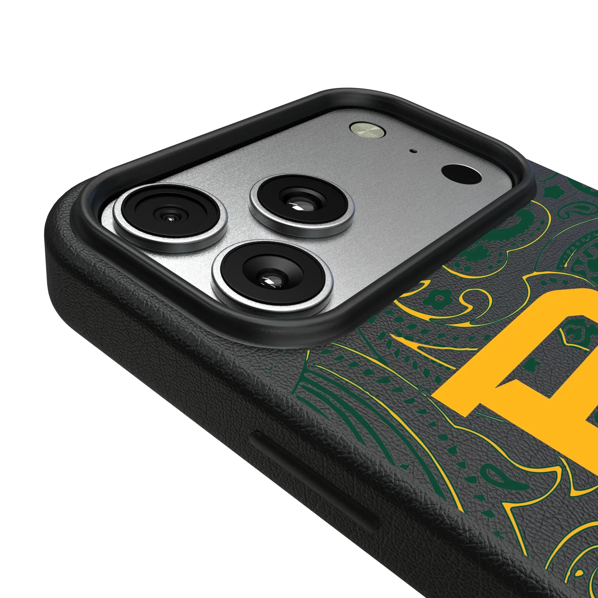 Baylor University Bears Paisley iPhone MagSafe Compatible Phone Case for Apple iPhone - Detail#Device_iPhone 17 Pro Max