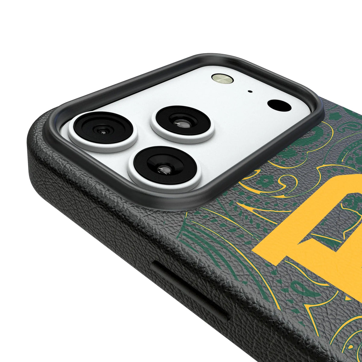 Baylor University Bears Paisley iPhone MagSafe Compatible Phone Case for Apple iPhone - Detail#Device_iPhone 18 Pro Max