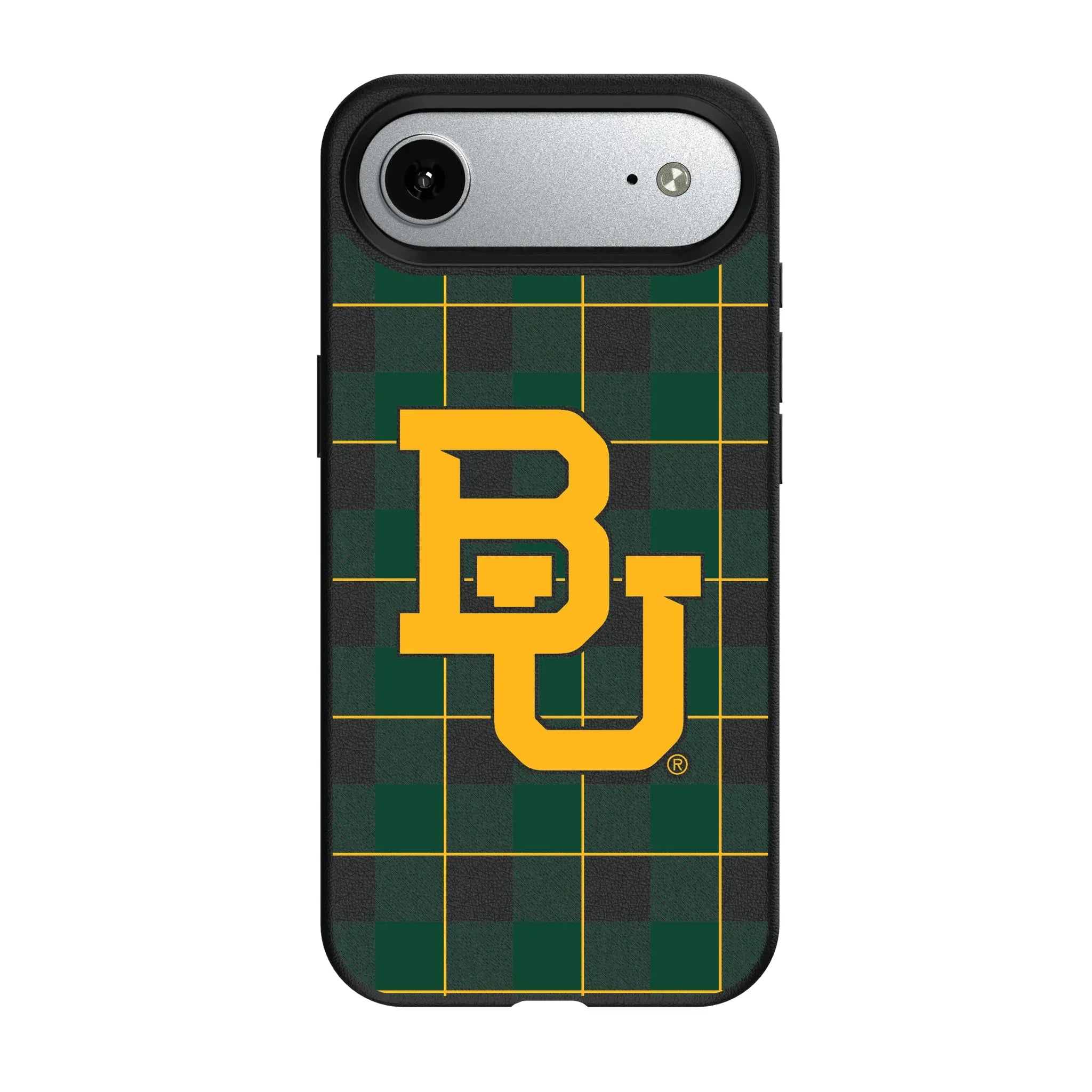 Baylor University Bears Plaid iPhone MagSafe Compatible Phone Case for Apple iPhone#Device_iPhone Air
