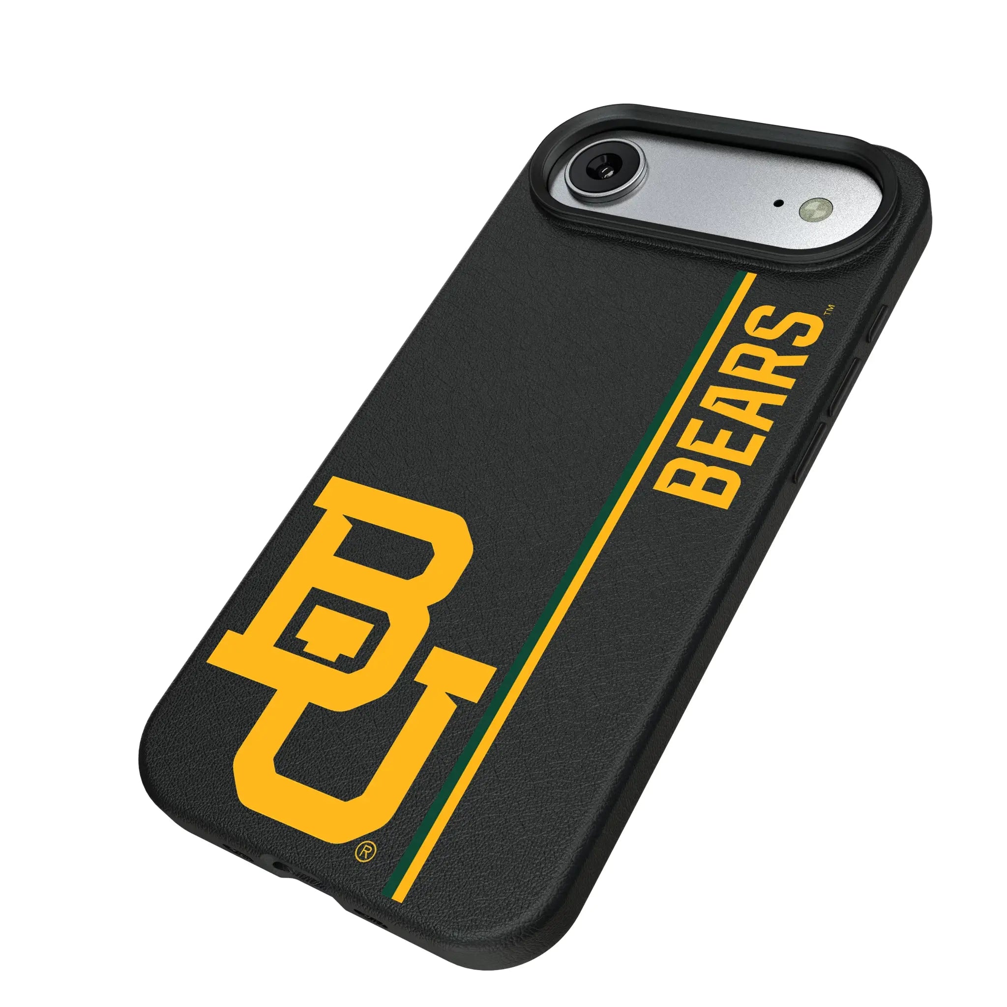 Baylor University Bears Sidebar iPhone MagSafe Compatible Phone Case for Apple iPhone - Isometric View#Device_iPhone Air