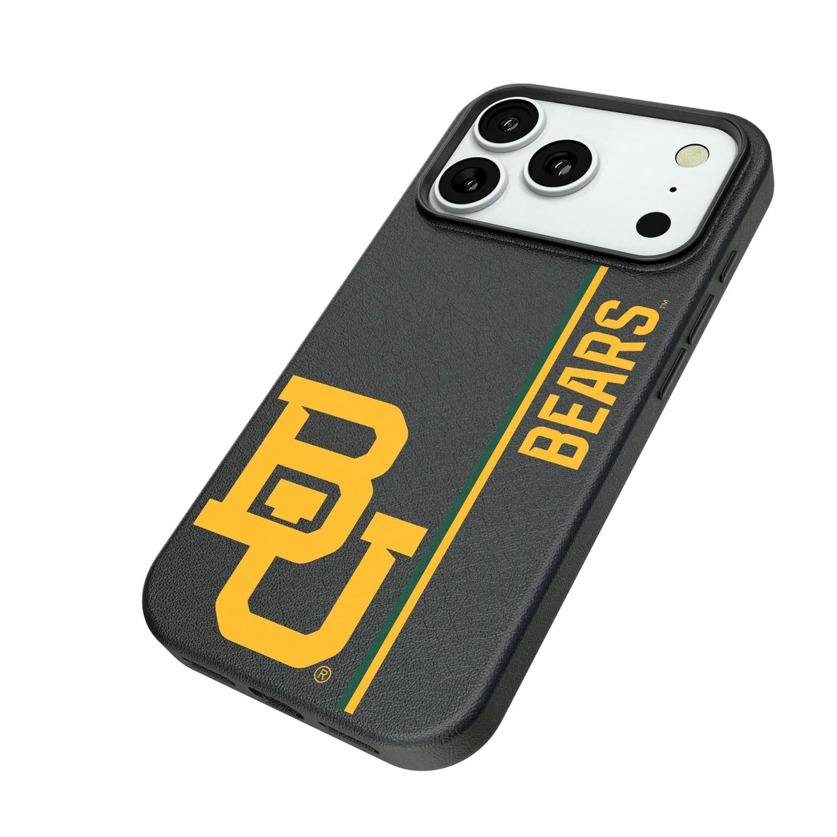 Baylor University Bears Sidebar iPhone MagSafe Compatible Phone Case for Apple iPhone - Isometric View#Device_iPhone 18 Pro
