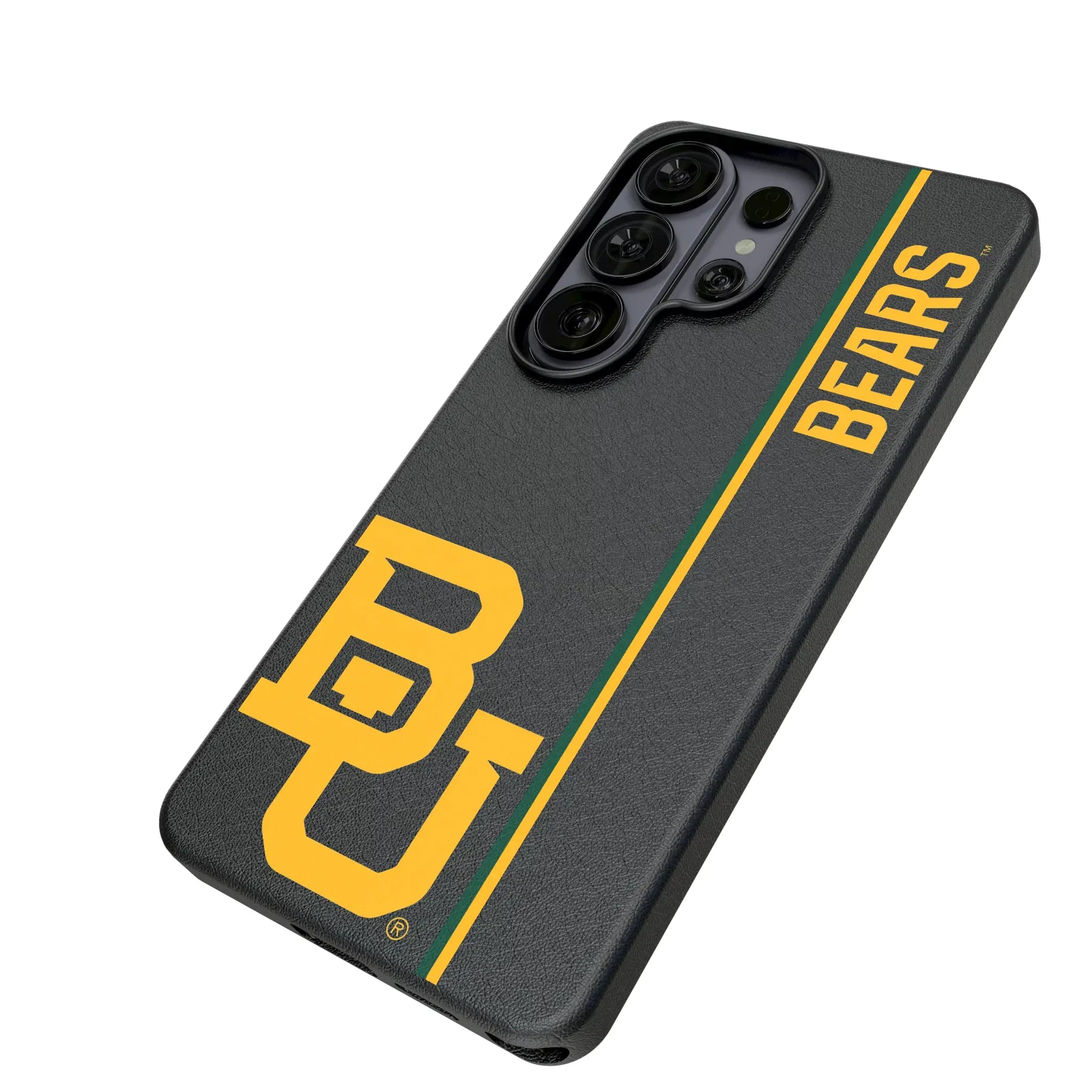 Baylor University Bears Sidebar Galaxy MagSafe Compatible Phone Case for Samsung Galaxy - Isometric View#Device_Galaxy S26 Ultra