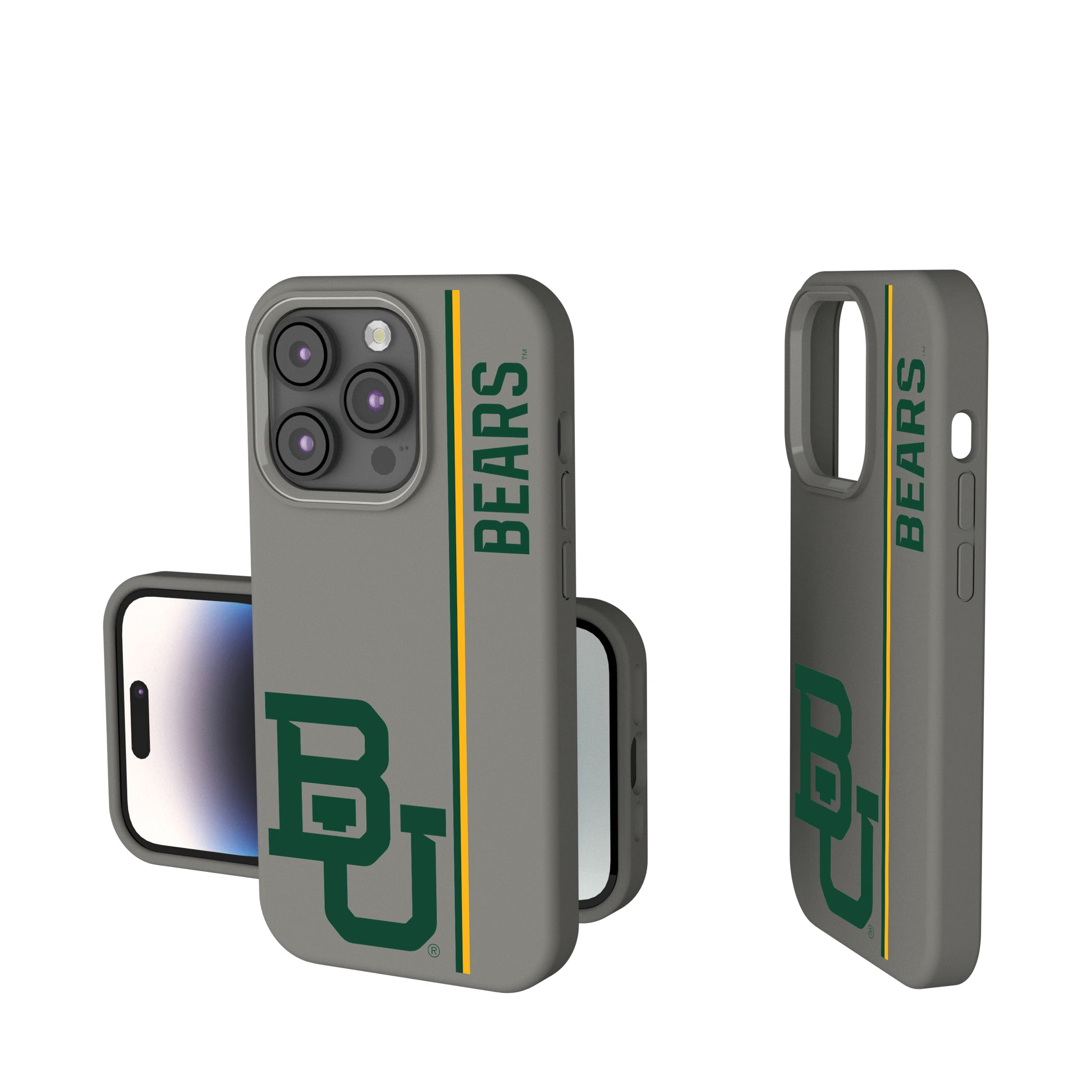 Baylor University Bears Sidebar iPhone Soft Touch Phone Case for Apple iPhone