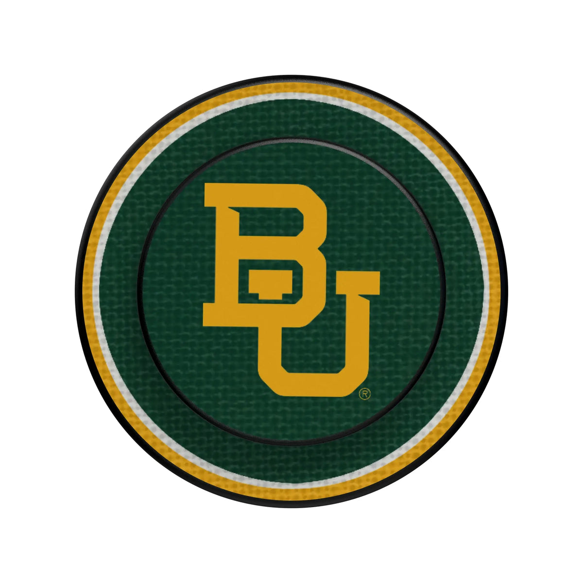 Baylor University Bears Stripe Popsockets Round Magnetic