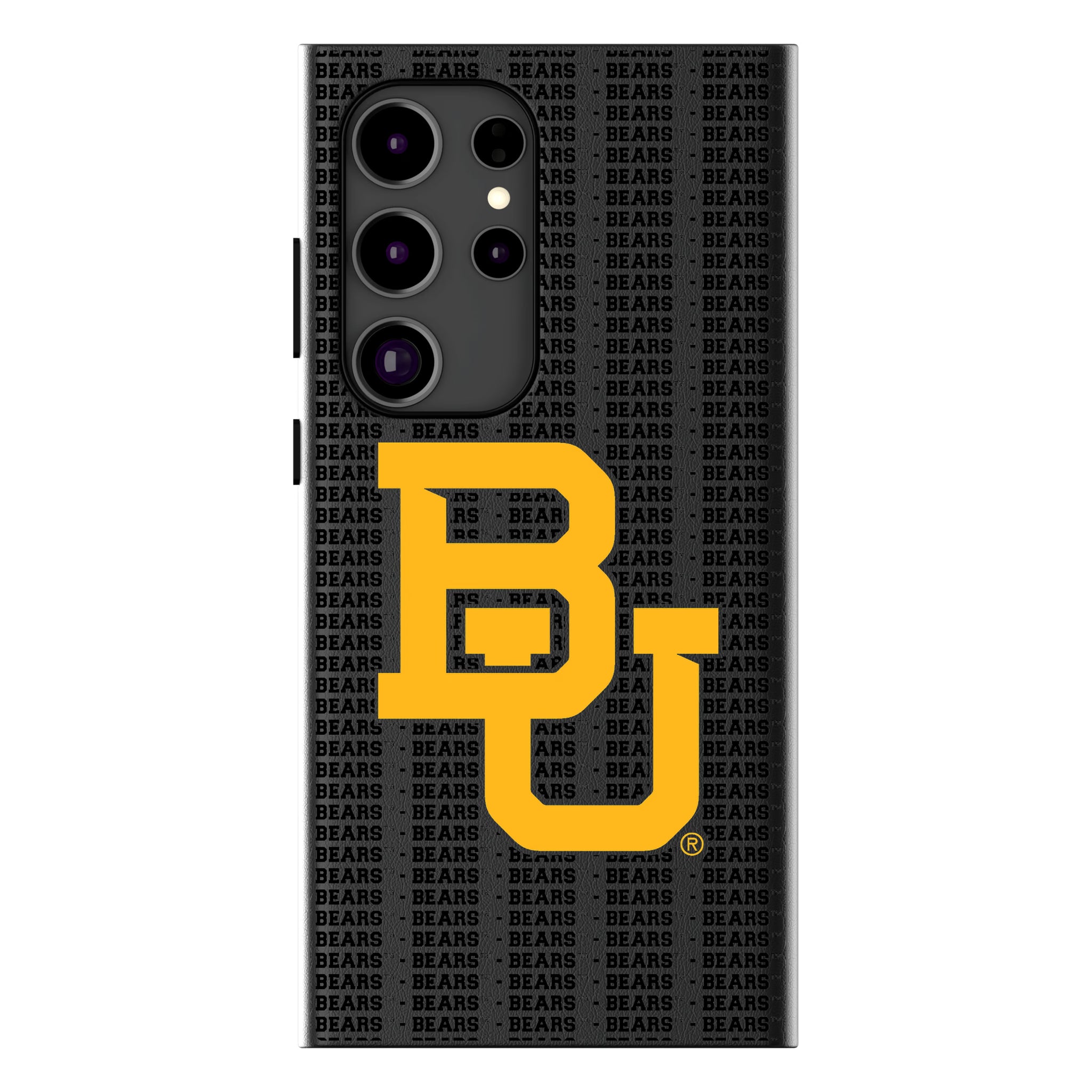 Baylor University Bears Text Backdrop Galaxy MagSafe Compatible Phone Case for Samsung Galaxy