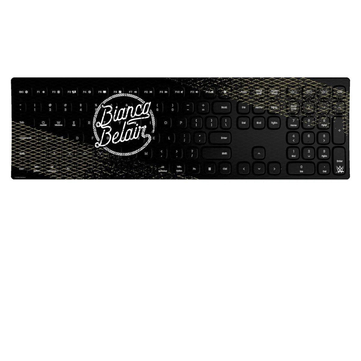 Bianca Belair Steel KKB605 Curved Wireless Keyboard