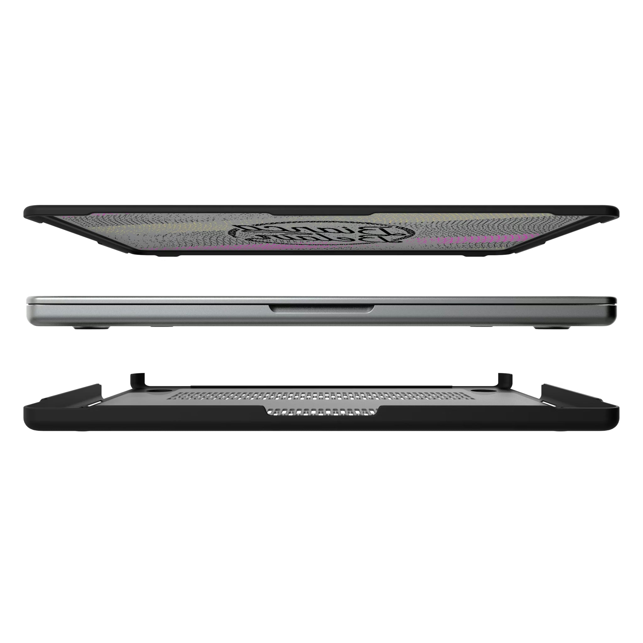 Bianca Belair Steel MacBook Laptop Case for Apple MacBook#Device_MacBook Pro (14-inch, 2021) / MacBook Pro (14-inch, 2023) / MacBook Pro (14-inch, 2024)