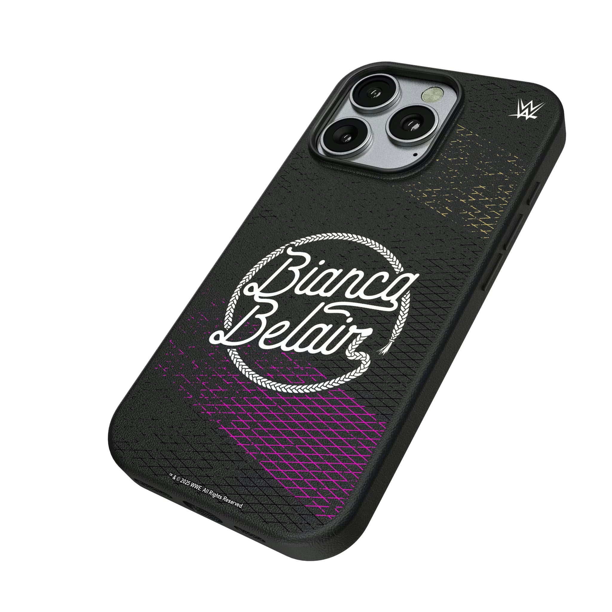 Bianca Belair Steel iPhone MagSafe Compatible Phone Case for Apple iPhone - Isometric View