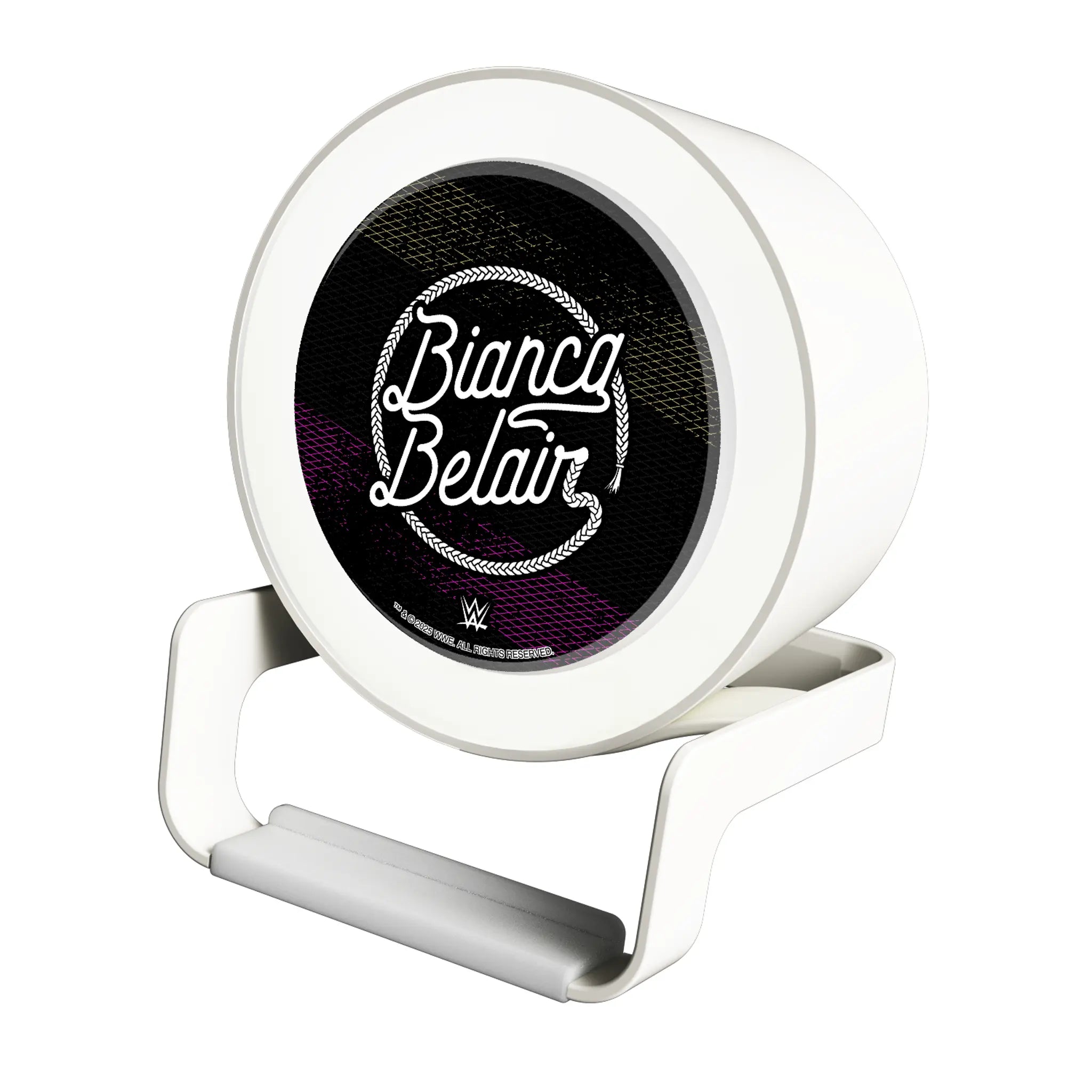 Bianca Belair Steel Night Light Charger and Bluetooth Speaker