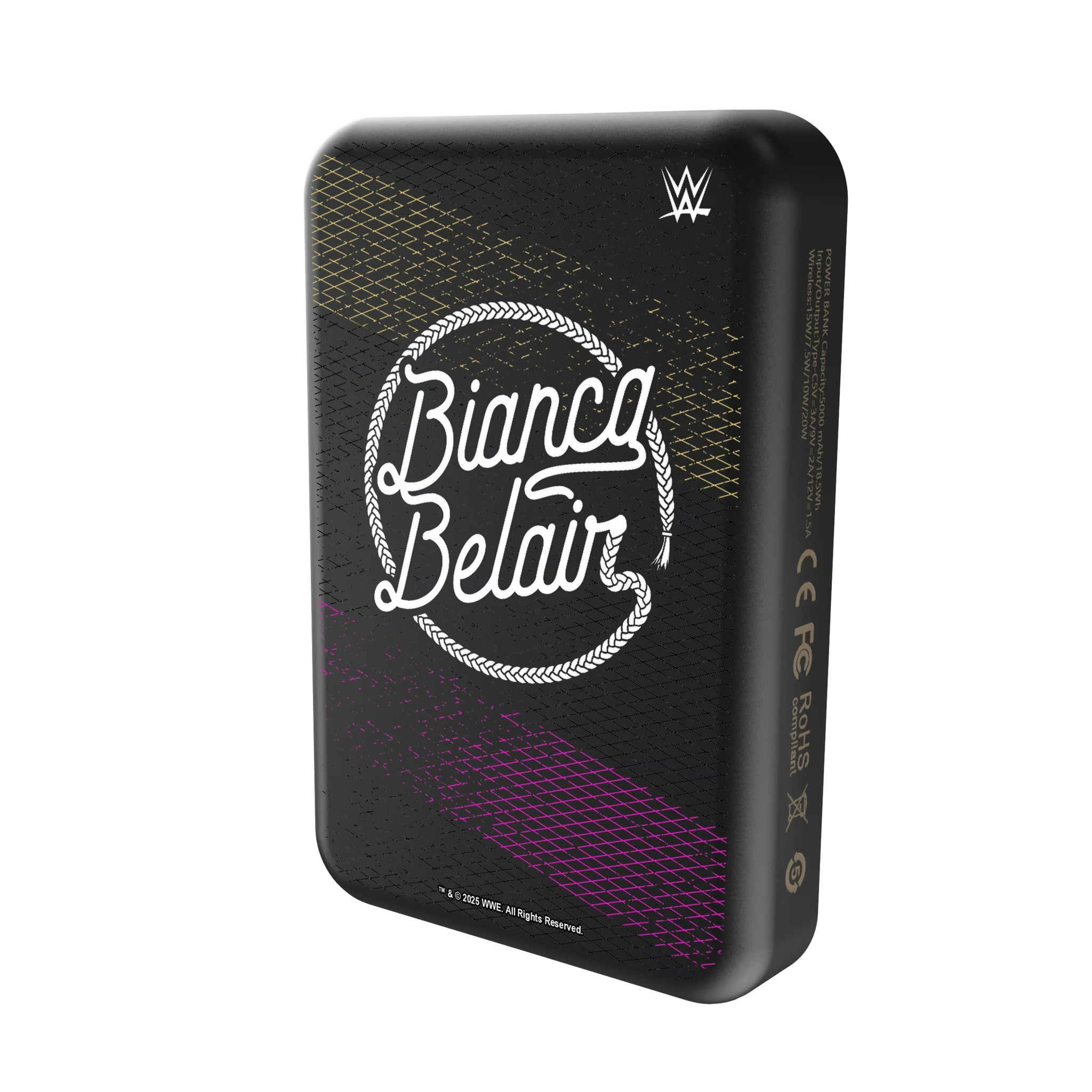 Bianca Belair Steel Wireless Mag Power Bank