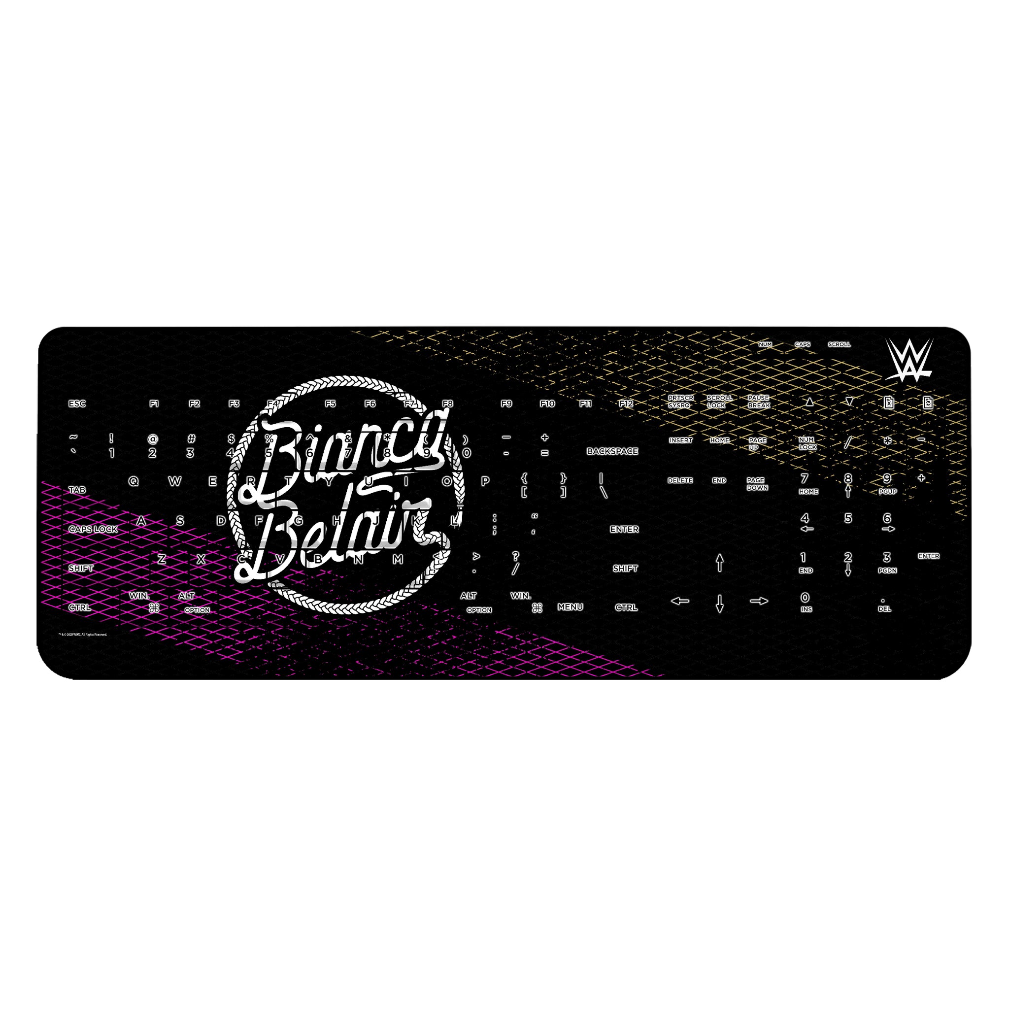 Bianca Belair Steel Wireless USB Keyboard