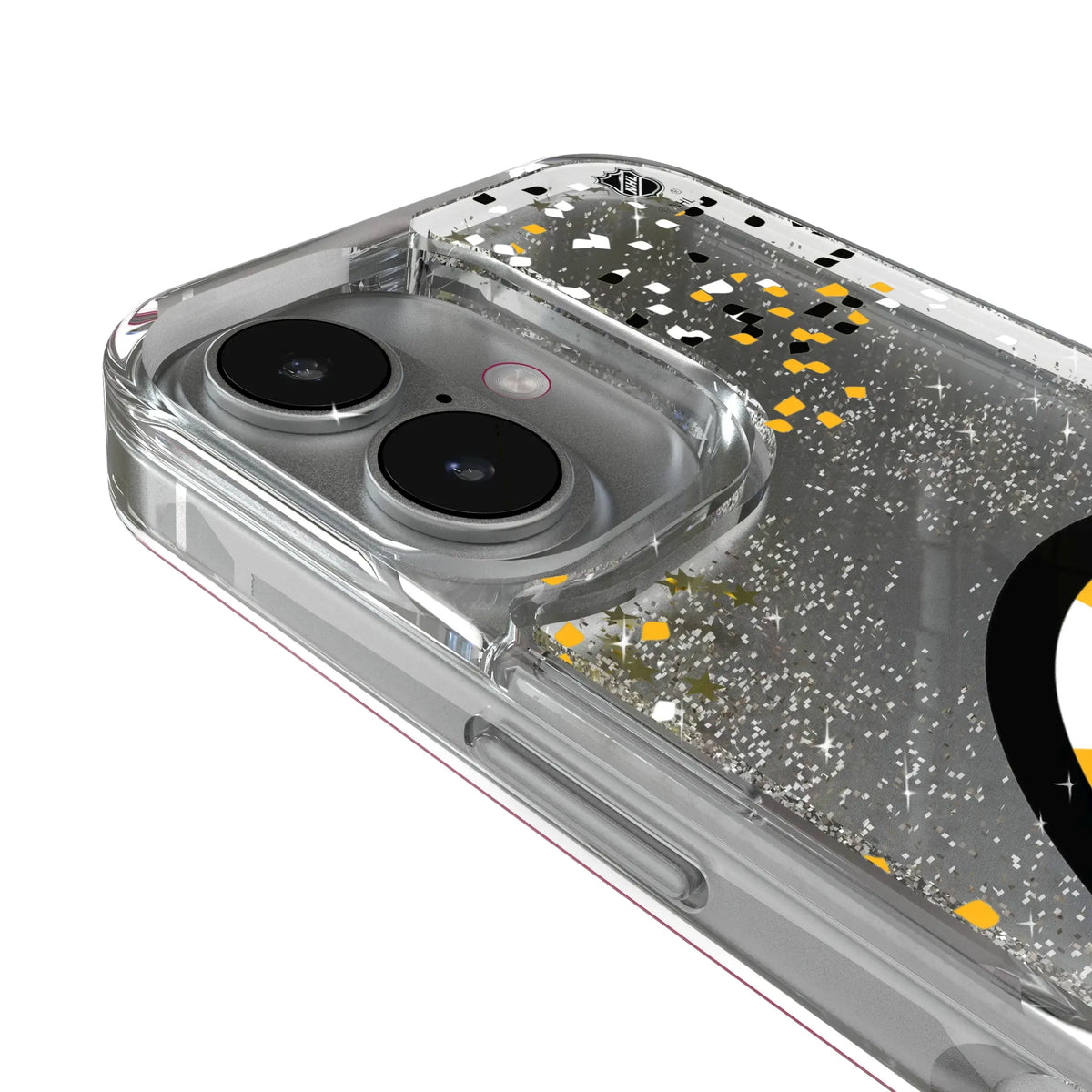 Boston Bruins Confetti iPhone Glitter Phone Case for Apple iPhone - Detail#Device_iPhone 17
