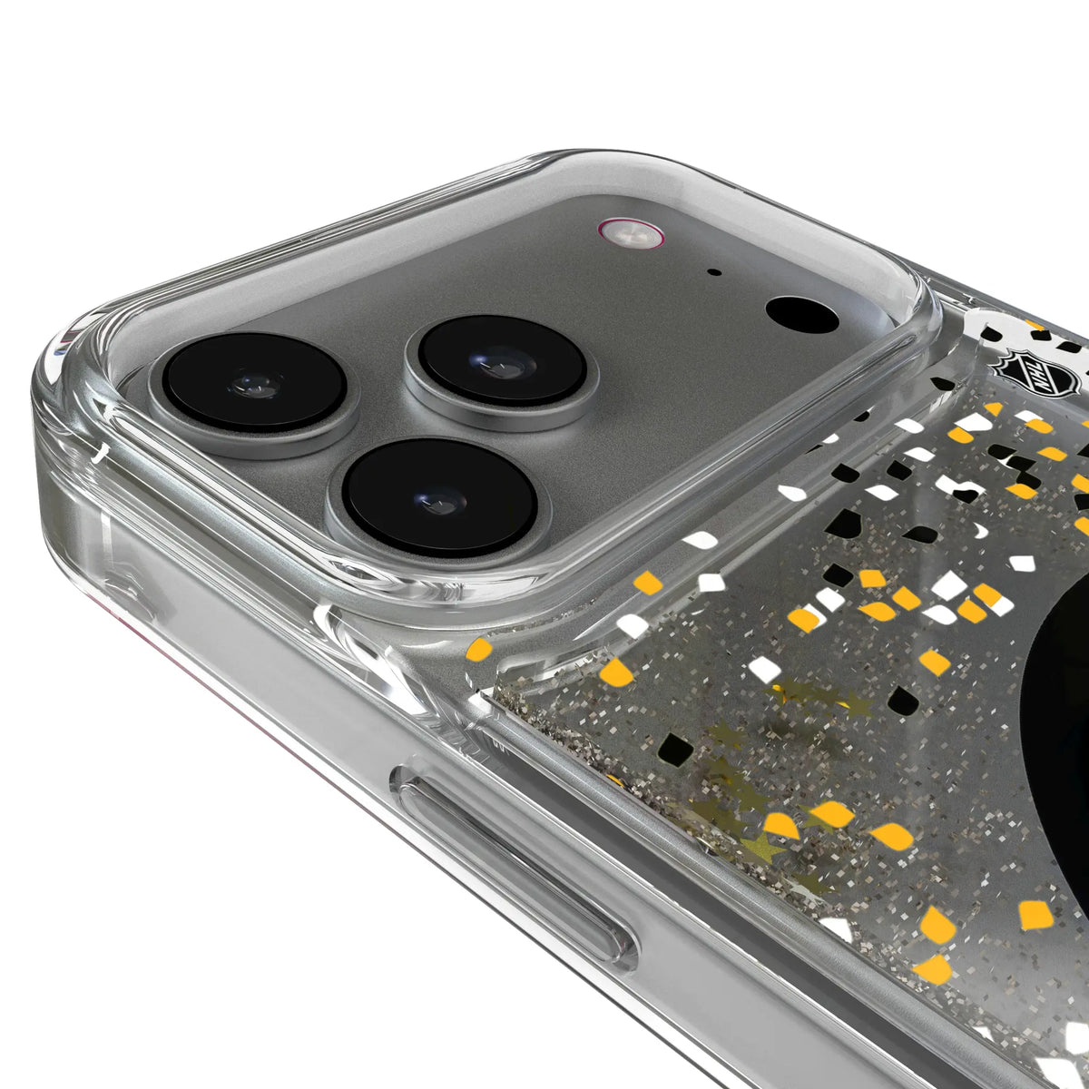 Boston Bruins Confetti iPhone Glitter Phone Case for Apple iPhone - Detail#Device_iPhone 17 Pro Max