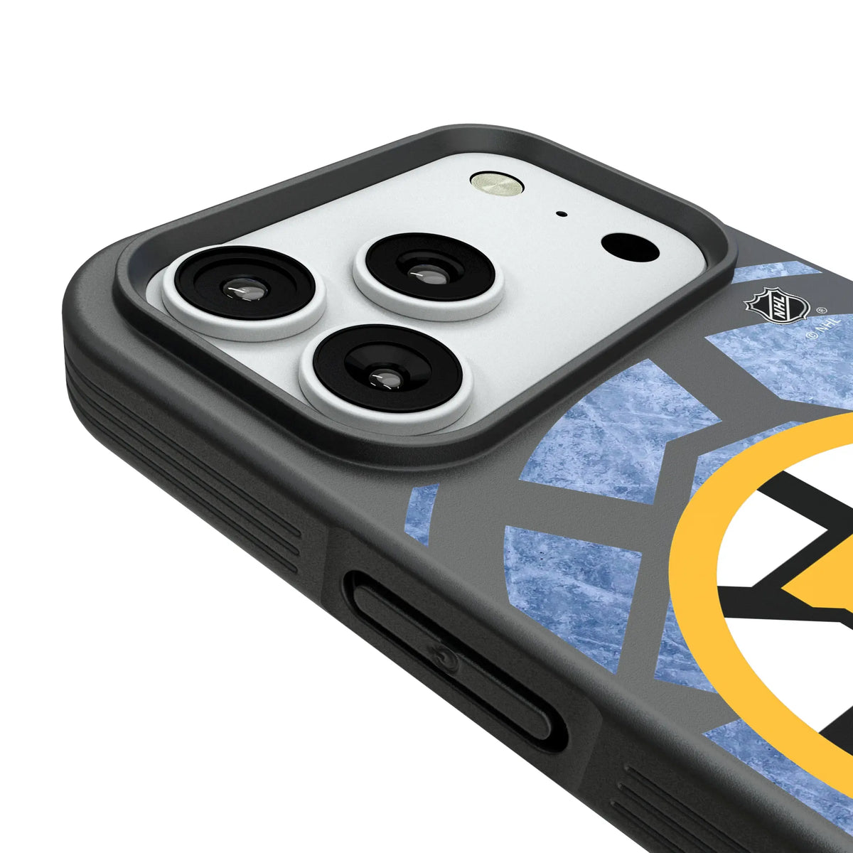 Boston Bruins Ice Tilt iPhone Bump Phone Case for Apple iPhone - Detail#Device_iPhone 18 Pro
