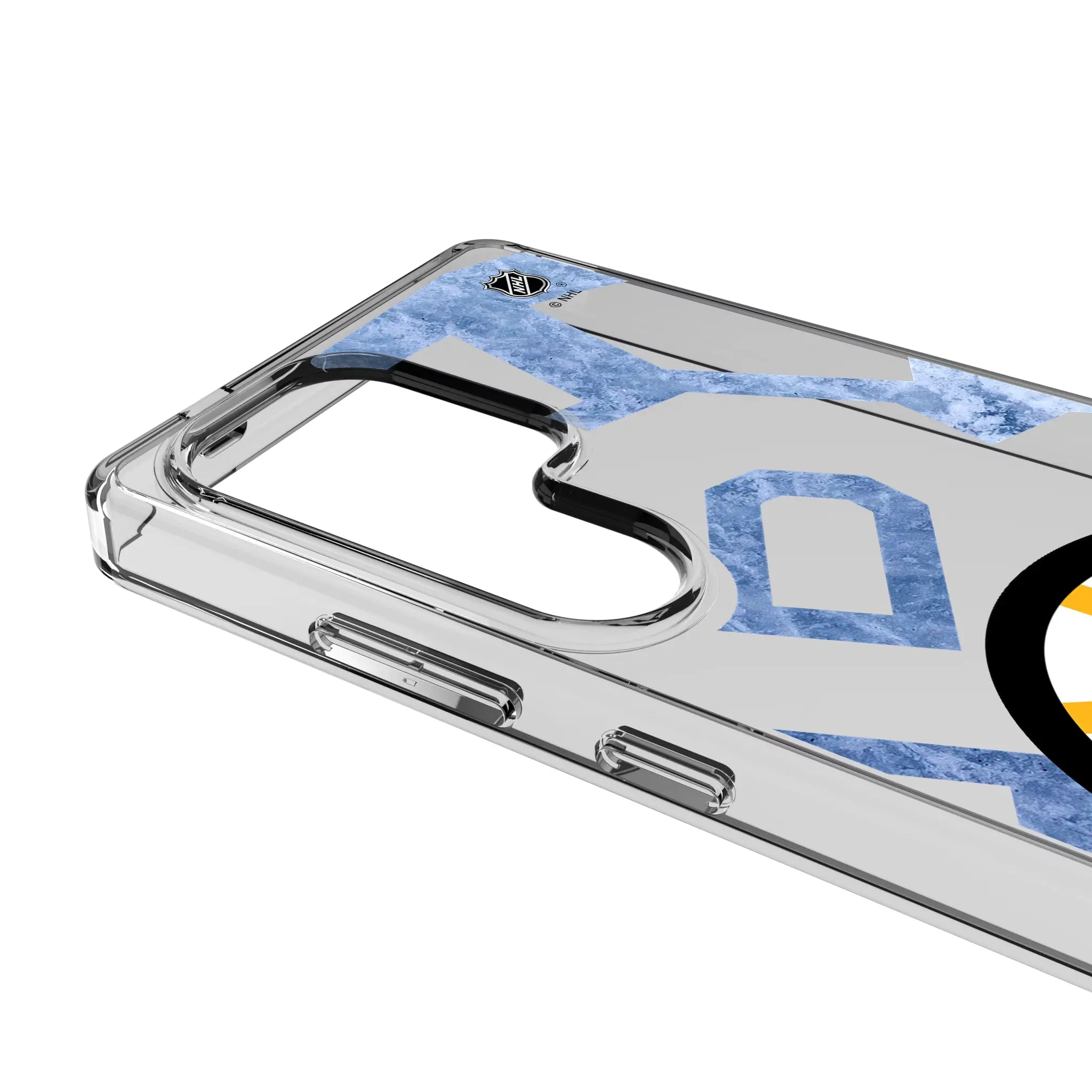 Boston Bruins Ice Tilt Galaxy Clear Phone Case for Samsung Galaxy - Detail#Device_Galaxy S25 Ultra
