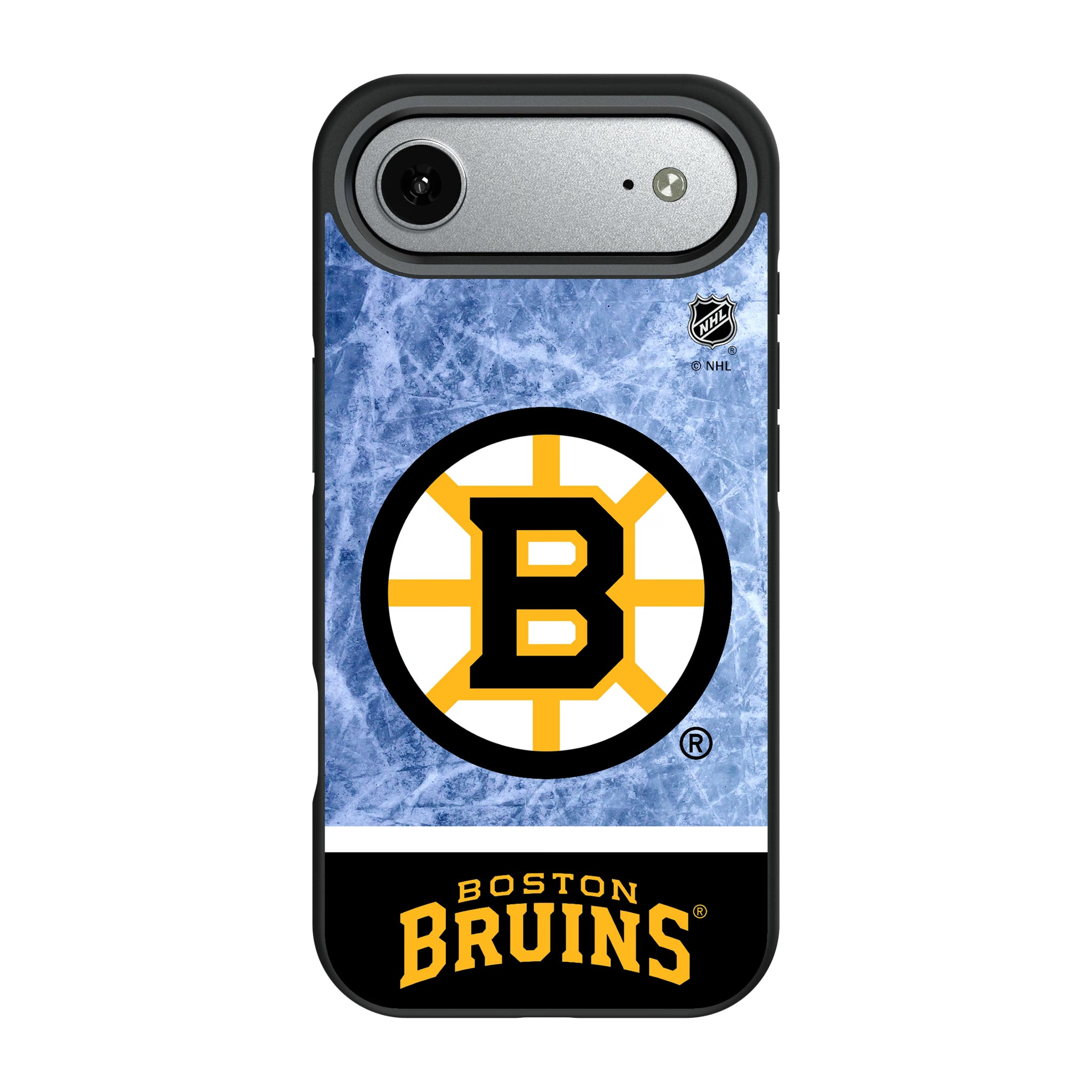 Boston Bruins Ice Wordmark iPhone Bump Phone Case for Apple iPhone#Device_iPhone Air