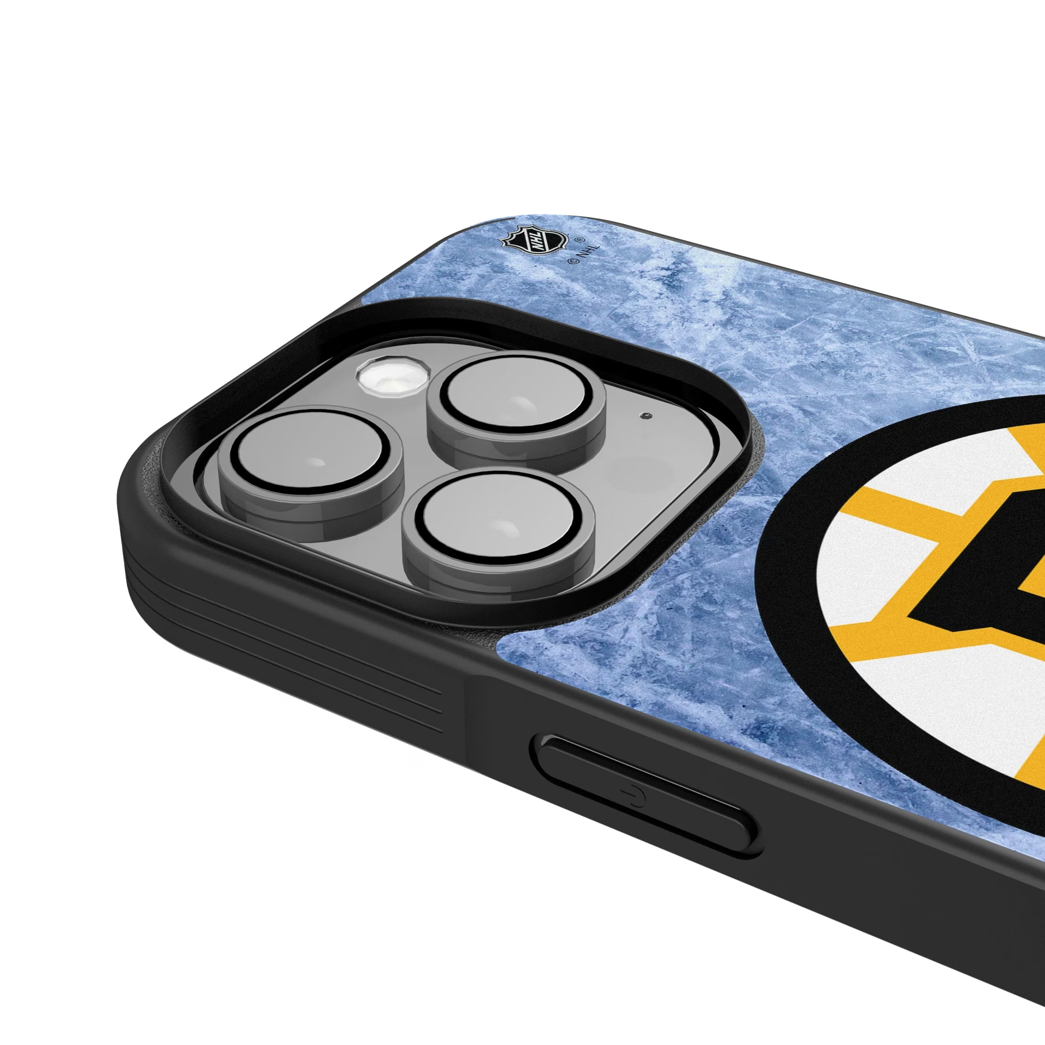 Boston Bruins Ice Wordmark iPhone Bump Phone Case for Apple iPhone - Detail